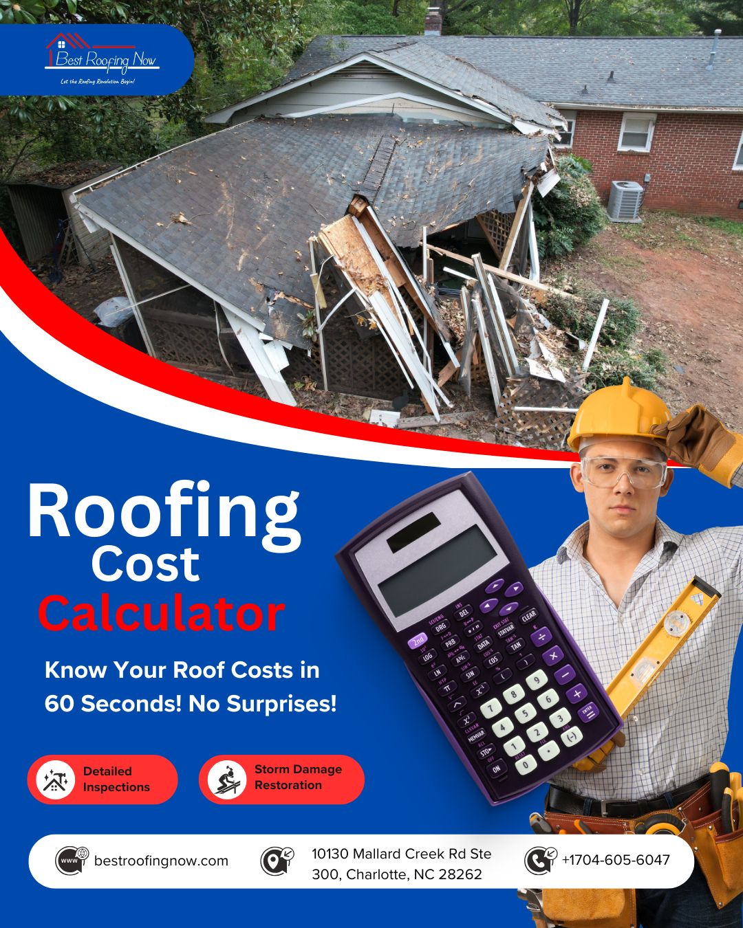 Best Roofing Now Emergency Roof Damage Ad