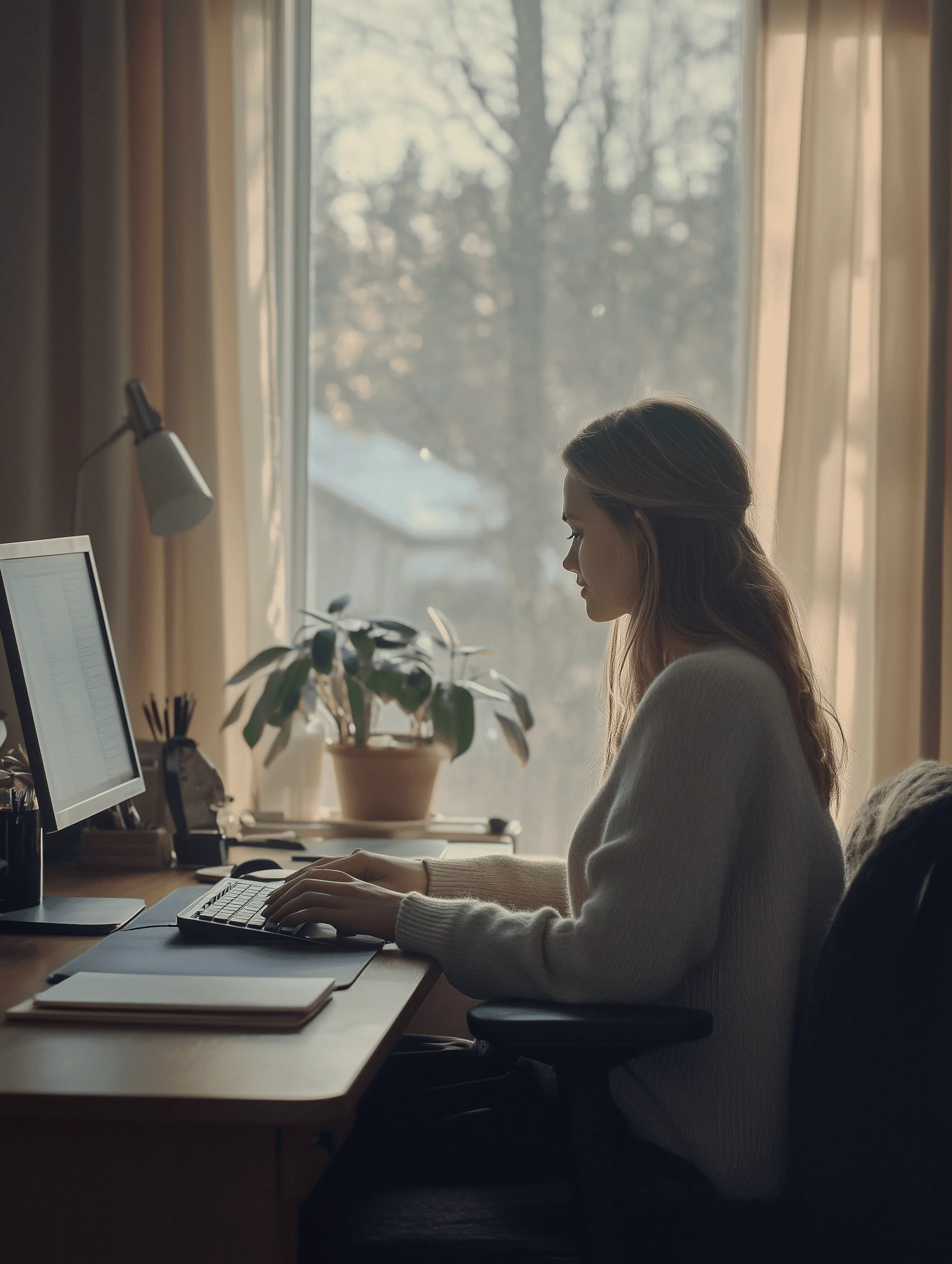 Manager Rachael coordinating complex care services in Shirley