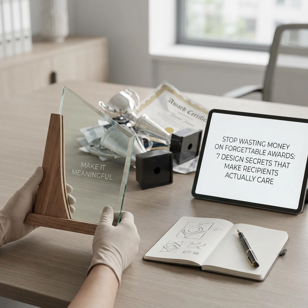 Stop Wasting Money on Forgettable Awards: 7 Design Secrets That Make Recipients Actually Care