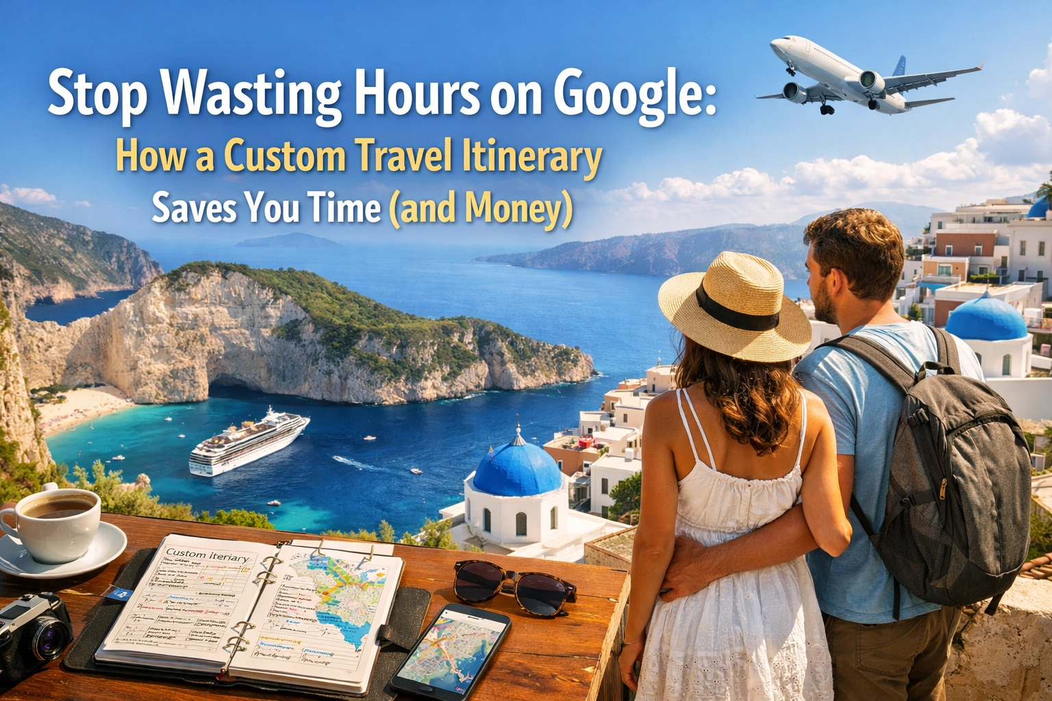 [HERO] Stop Wasting Hours on Google: How a Custom Travel Itinerary Saves You Time (and Money)