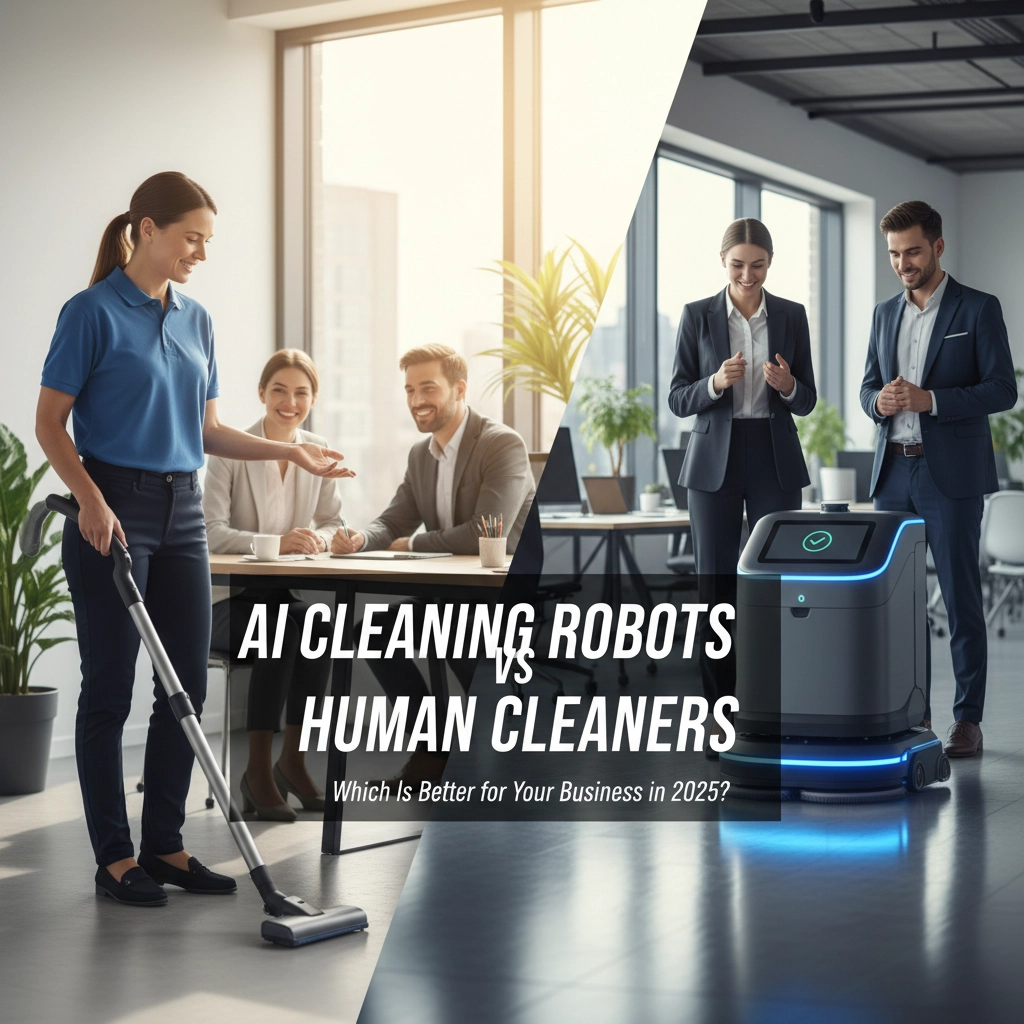 AI Cleaning Robots vs Human Cleaners: Which Is Better for Your Business in 2025?