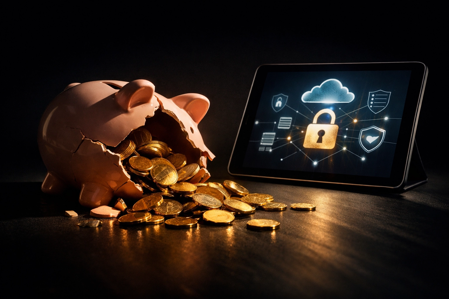 Traditional savings meeting modern managed IT support technology for charities