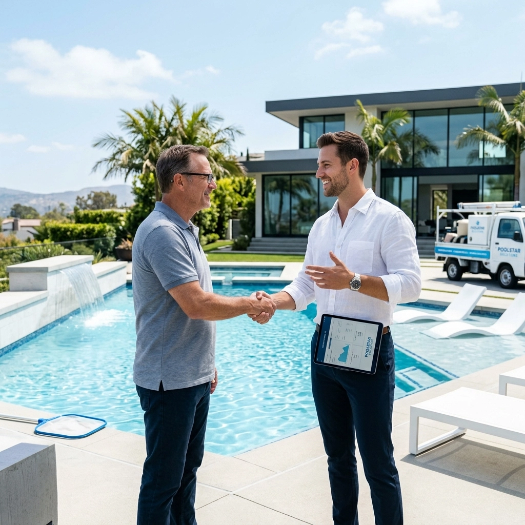 Specialized pool route broker helping evaluate pool routes for sale in 2026.