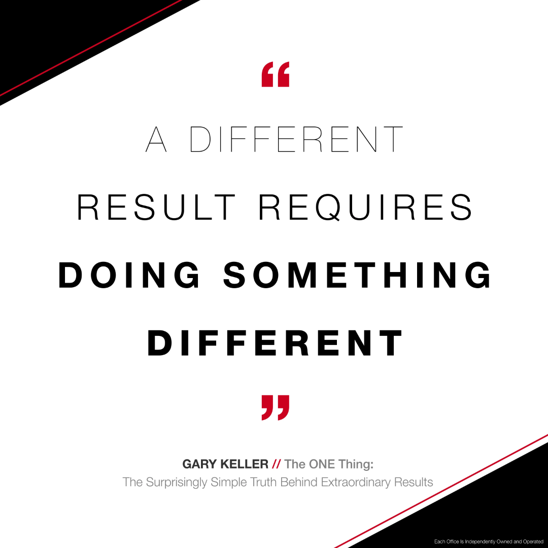 Gary Keller Motivational Quote