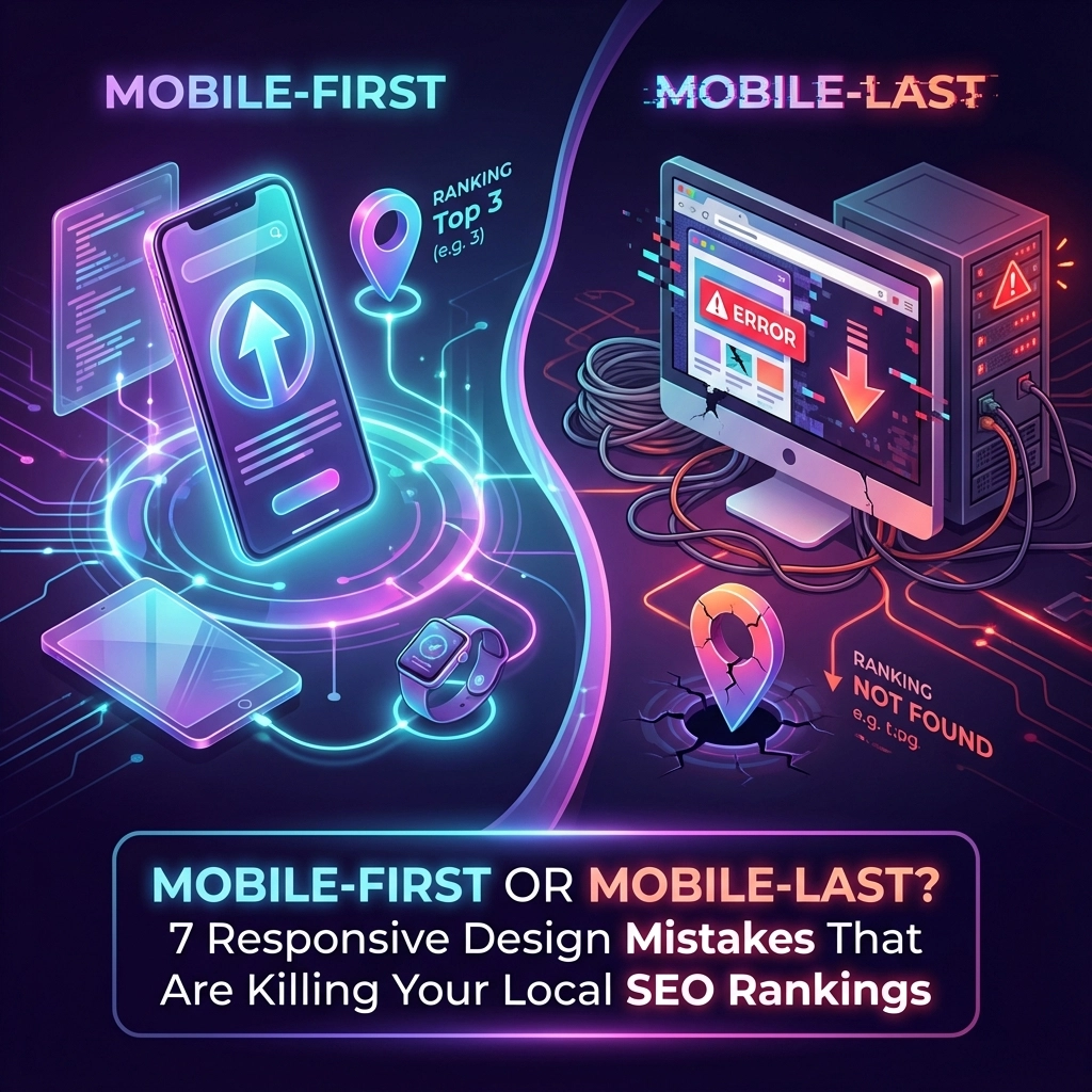 Mobile-First or Mobile-Last? 7 Responsive Design Mistakes That Are Killing Your Local SEO Rankings