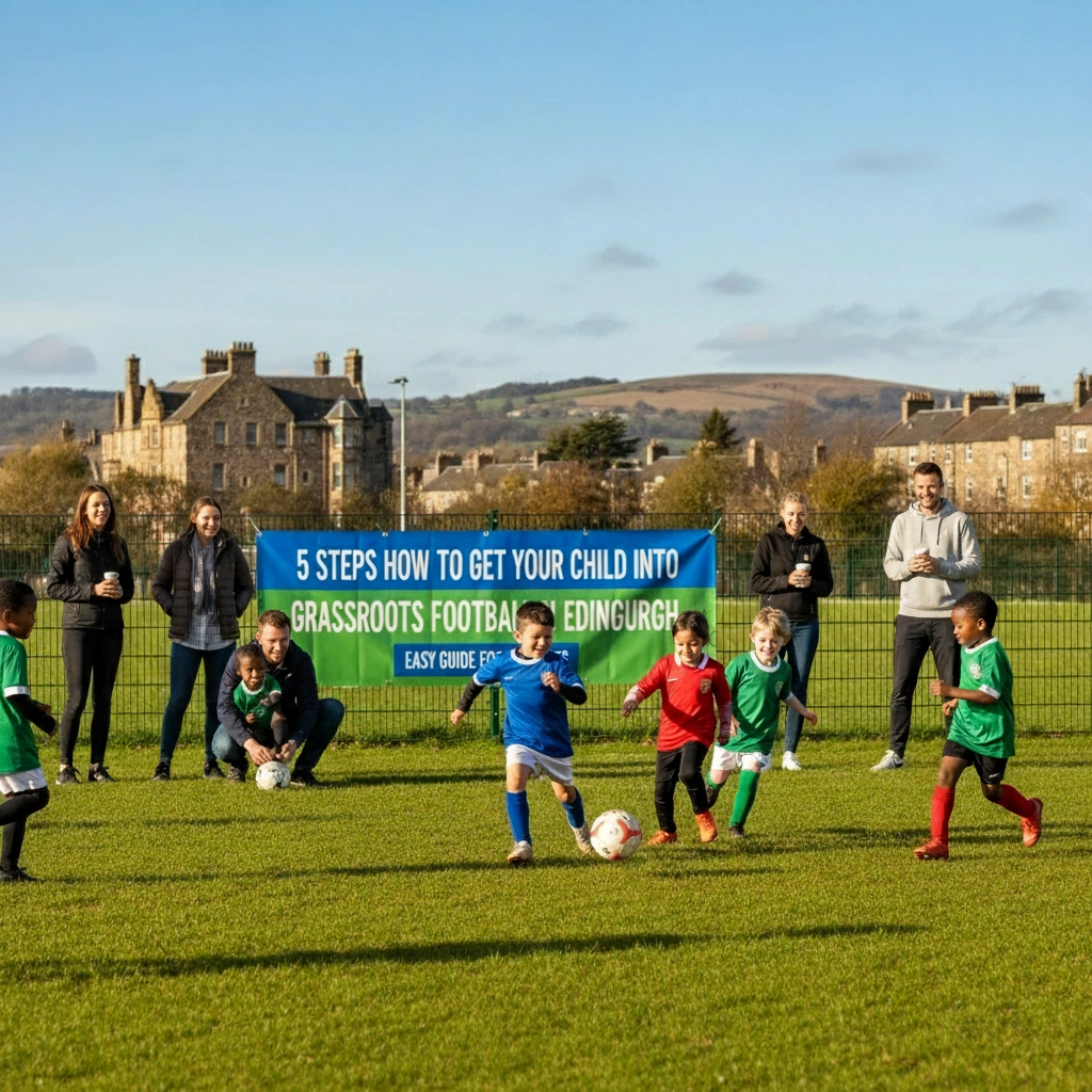 5 Steps How to Get Your Child Into Grassroots Football in Edinburgh (Easy Guide for Parents)