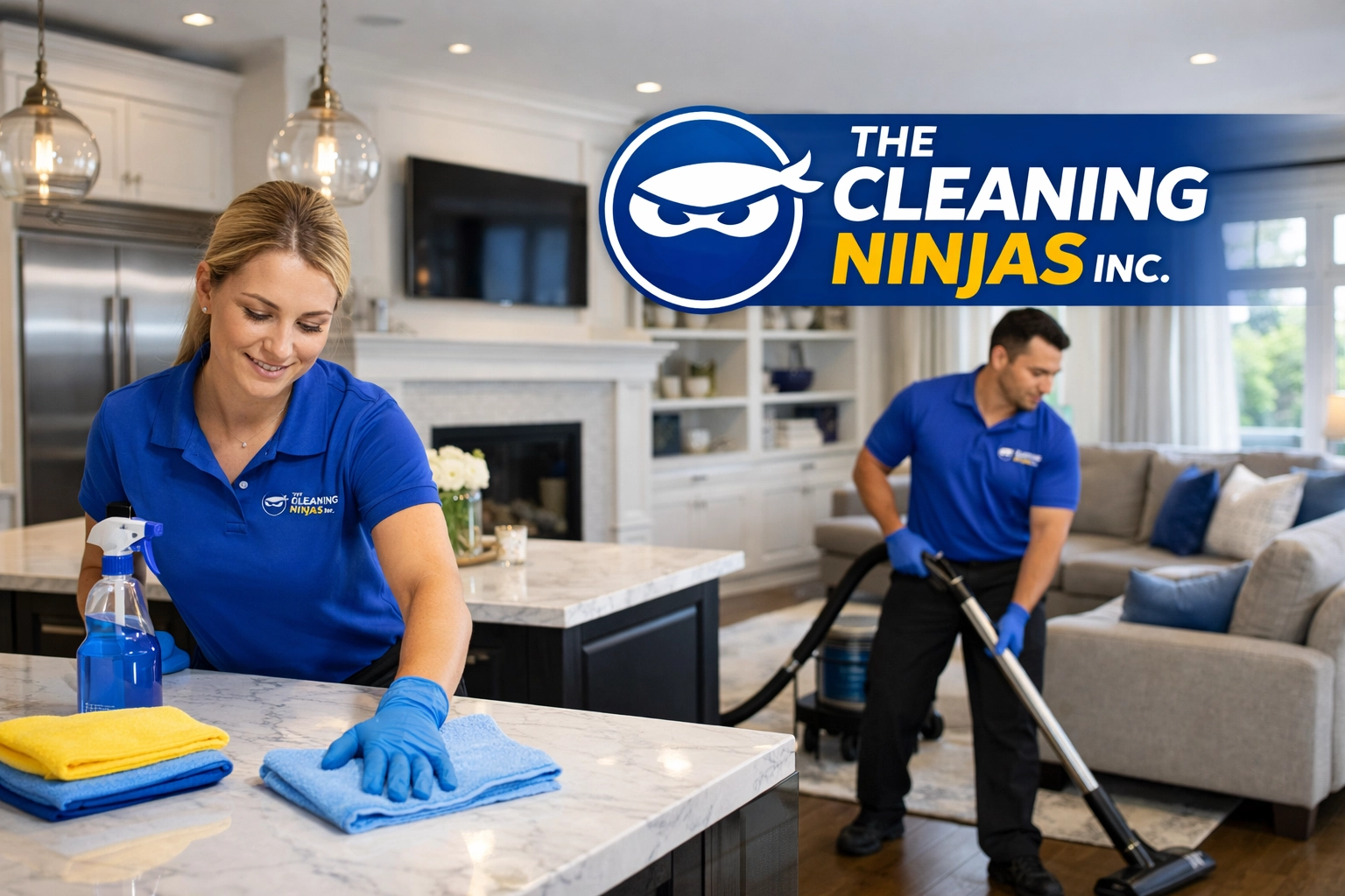 Worcester home interior, bright and freshly cleaned (hero image).