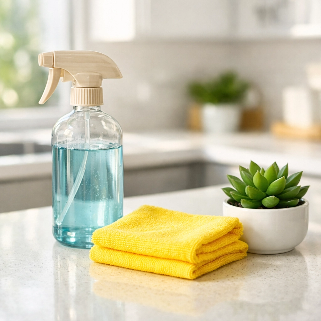Eco-friendly janitorial services Massachusetts products used for safe and sustainable office cleaning.