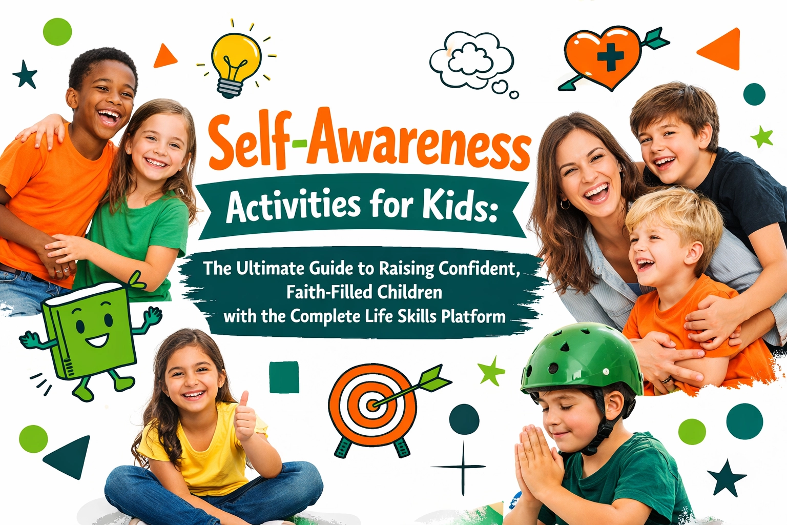Self-Awareness Activities for Kids: The Ultimate Guide to Raising Confident, Faith-Filled Children with the Complete Life Skills Platform