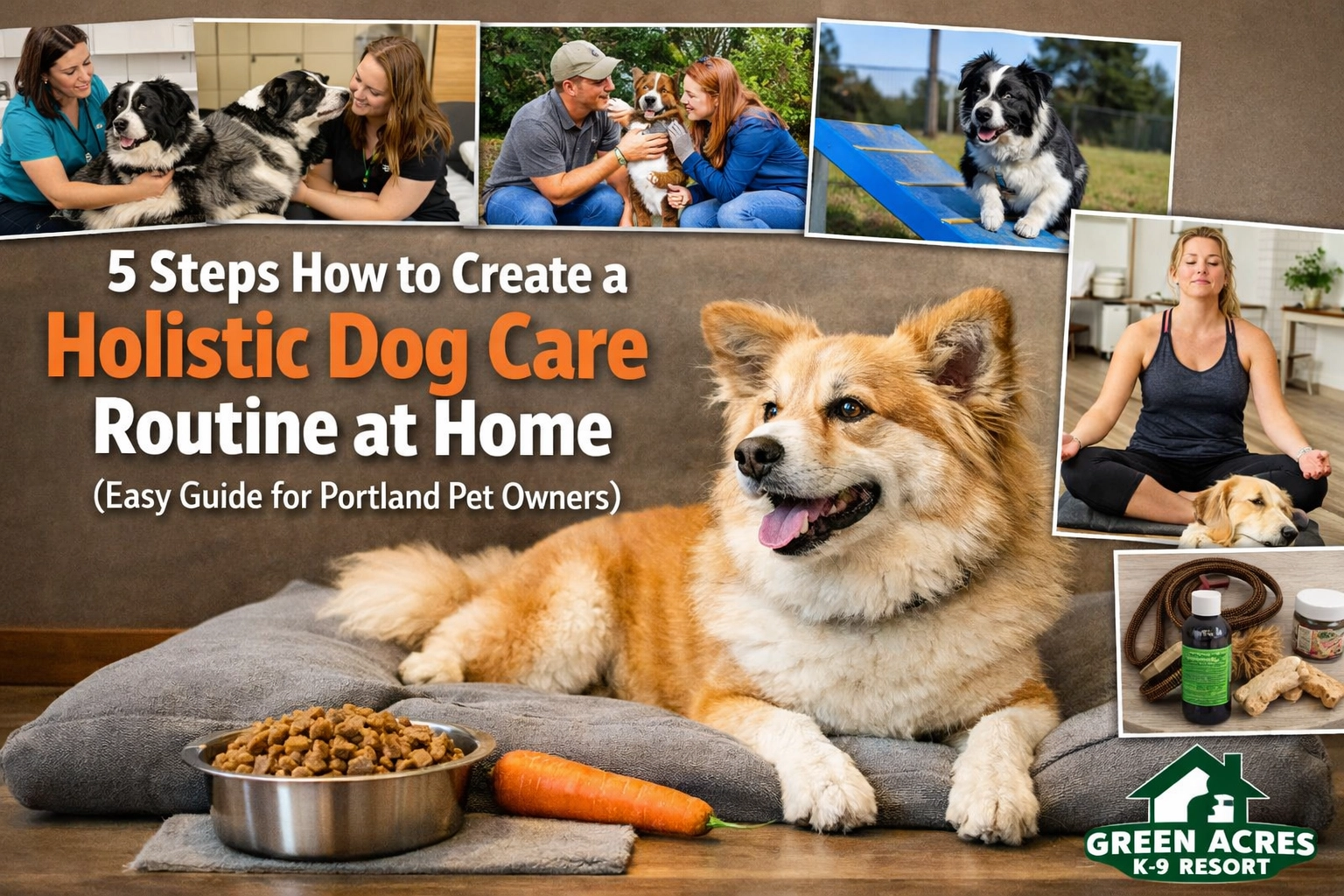 [HERO] 5 Steps How to Create a Holistic Dog Care Routine at Home (Easy Guide for Portland Pet Owners)