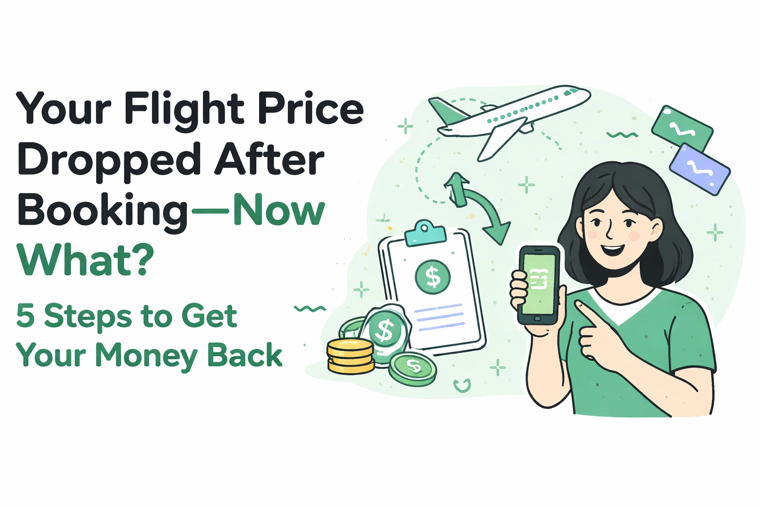 [HERO] Your Flight Price Dropped After Booking: Now What? 5 Steps to Get Your Money Back