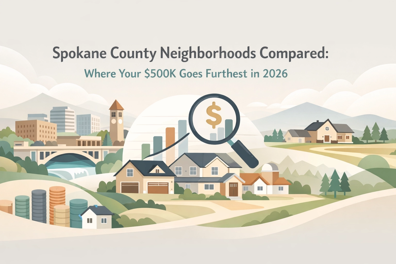[HERO] Spokane County Neighborhoods Compared: Where Your $500K Goes Furthest in 2026