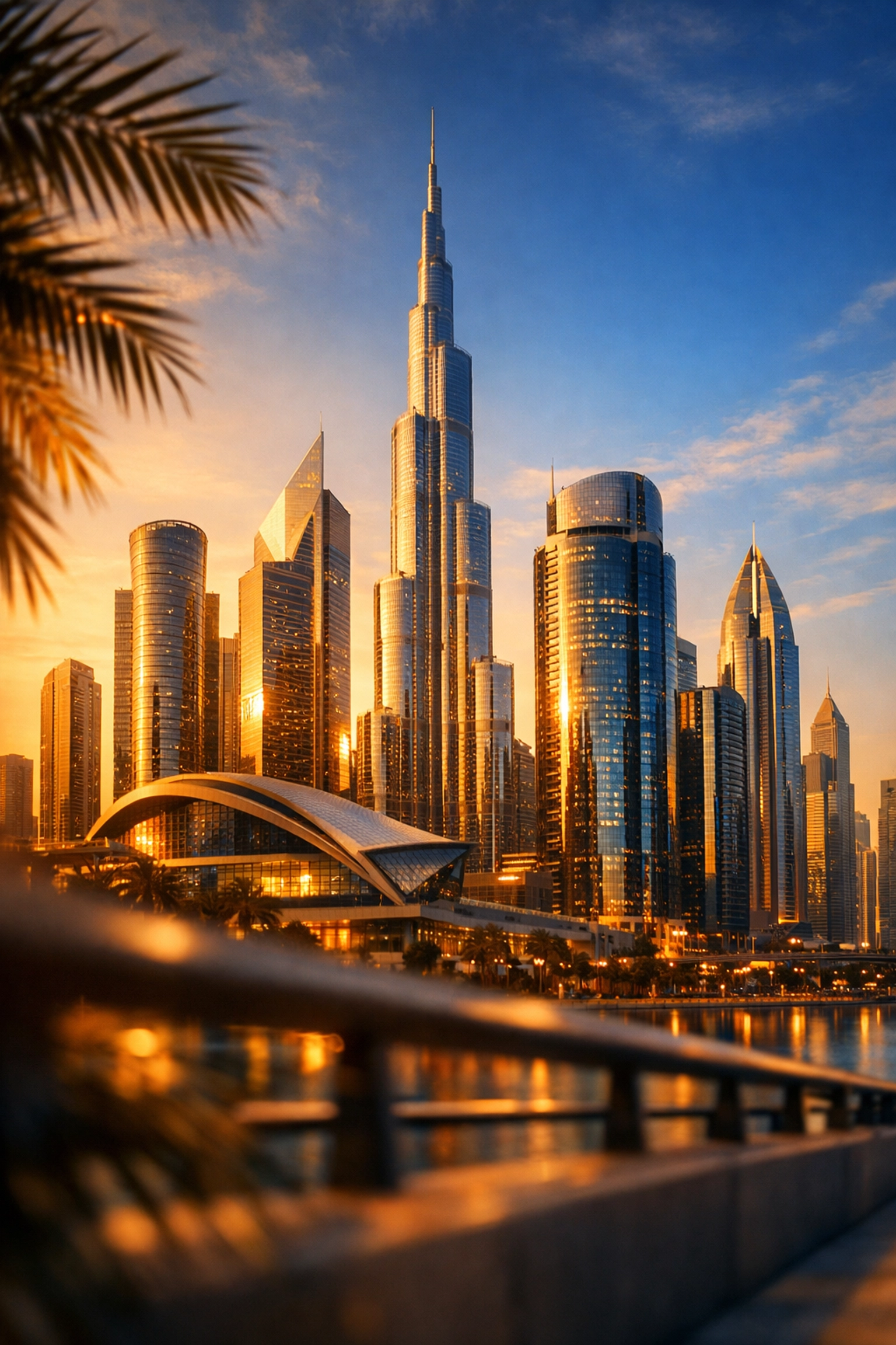 Middle East business district showcasing startup growth opportunities and economic momentum in the GCC