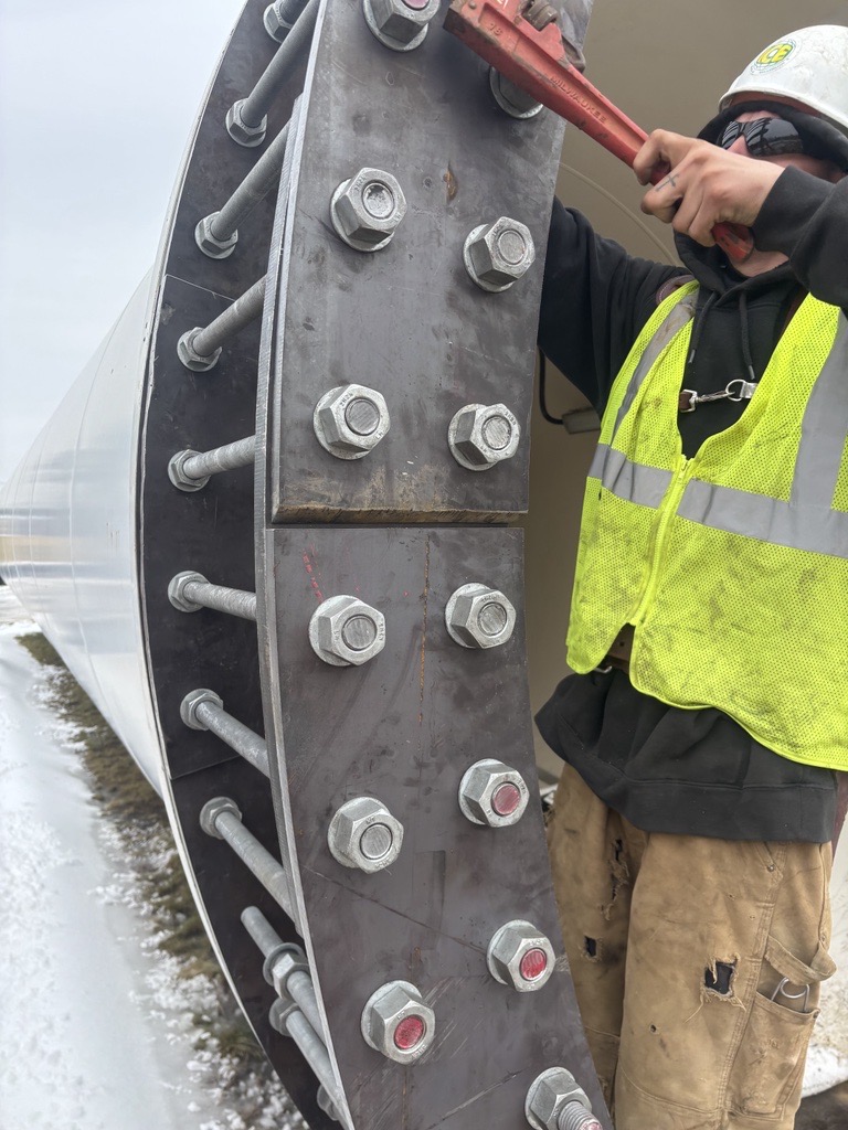 Windmill turbine ANCHOR CAGE