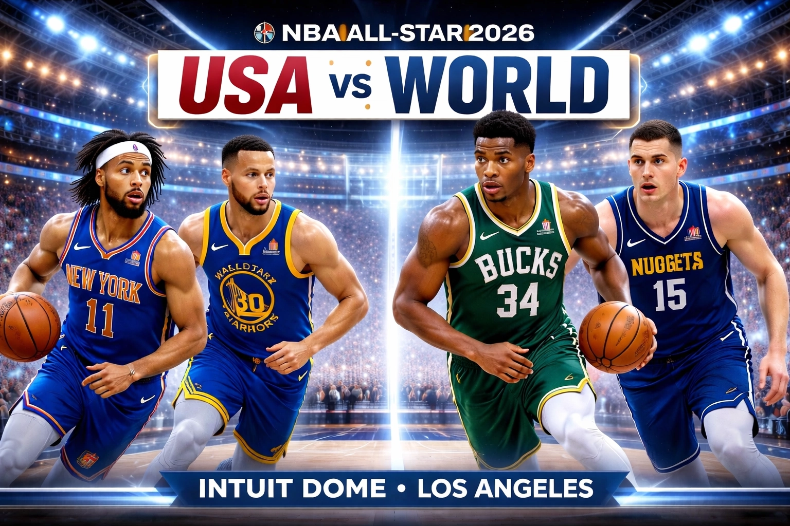 [HERO] US vs. The World: Breaking Down the New 2026 NBA All-Star Format and Rosters