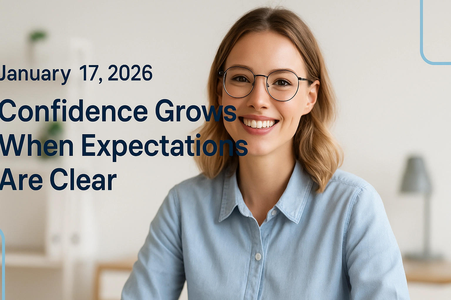 [HERO] January 17, 2026 – Confidence Grows When Expectations Are Clear