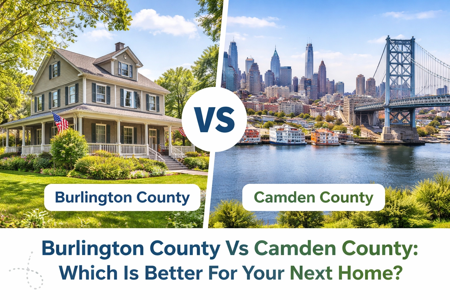 [HERO] Burlington County Vs Camden County: Which Is Better For Your Next Home?