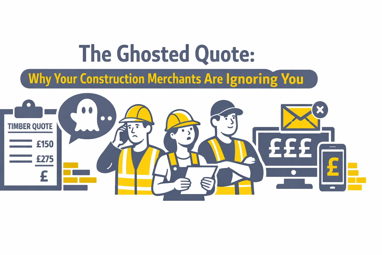 [HERO] The Ghosted Quote: Why Your Construction Suppliers Are Ignoring You