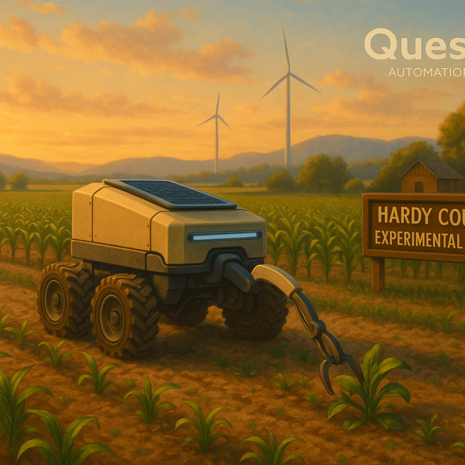 Autonomous Solar-Powered Farm Robot in West Virginia