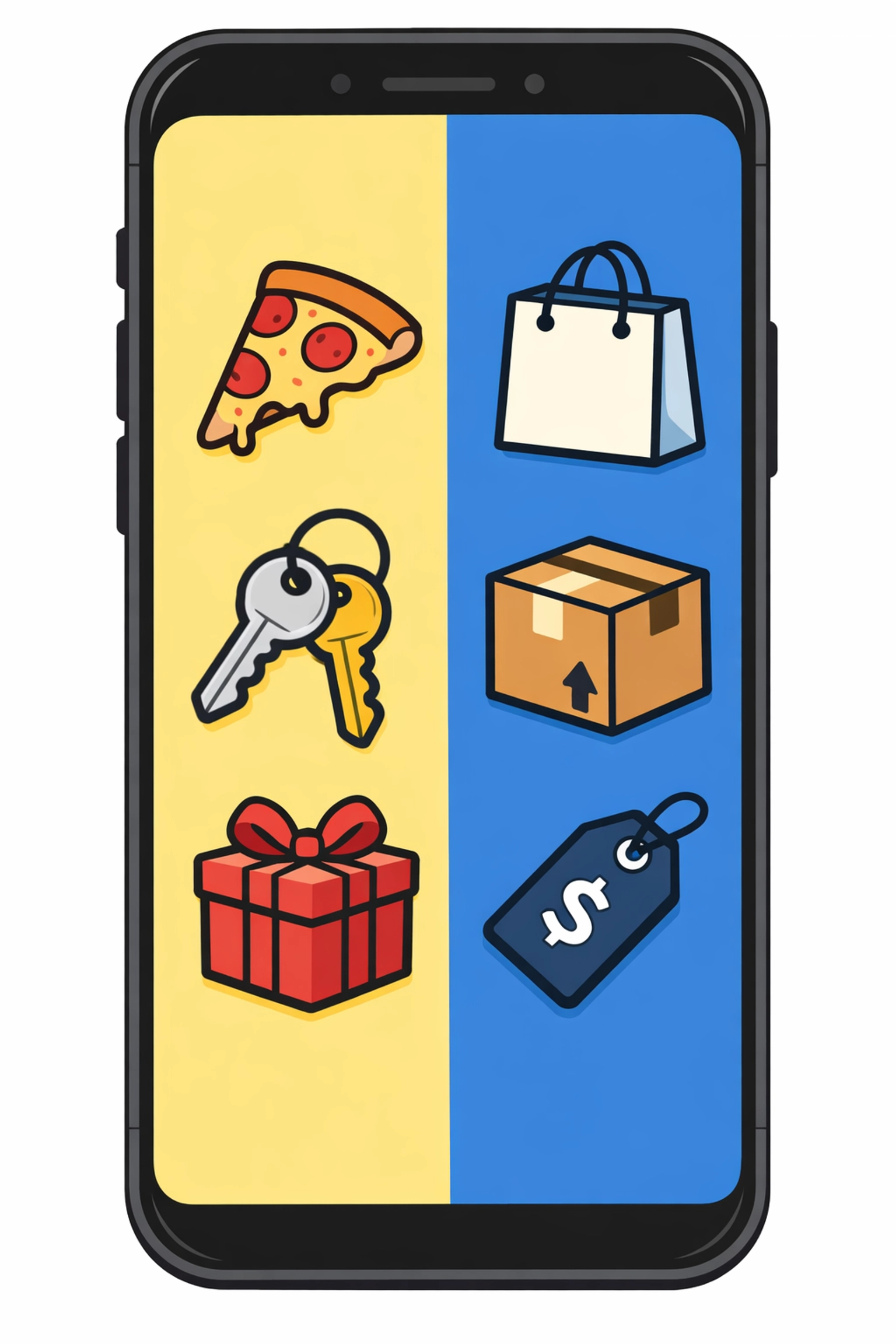 Illustration separating personal payments from business side hustle income to avoid 1099-K tax reporting errors.