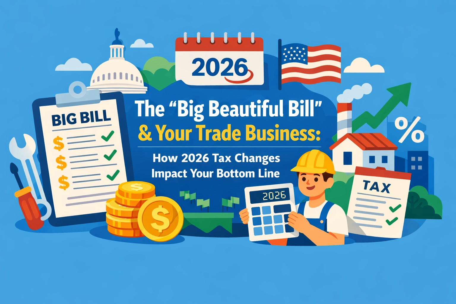 [HERO] The 'Big Beautiful Bill' & Your Trade Business: How 2026 Tax Changes Impact Your Bottom Line