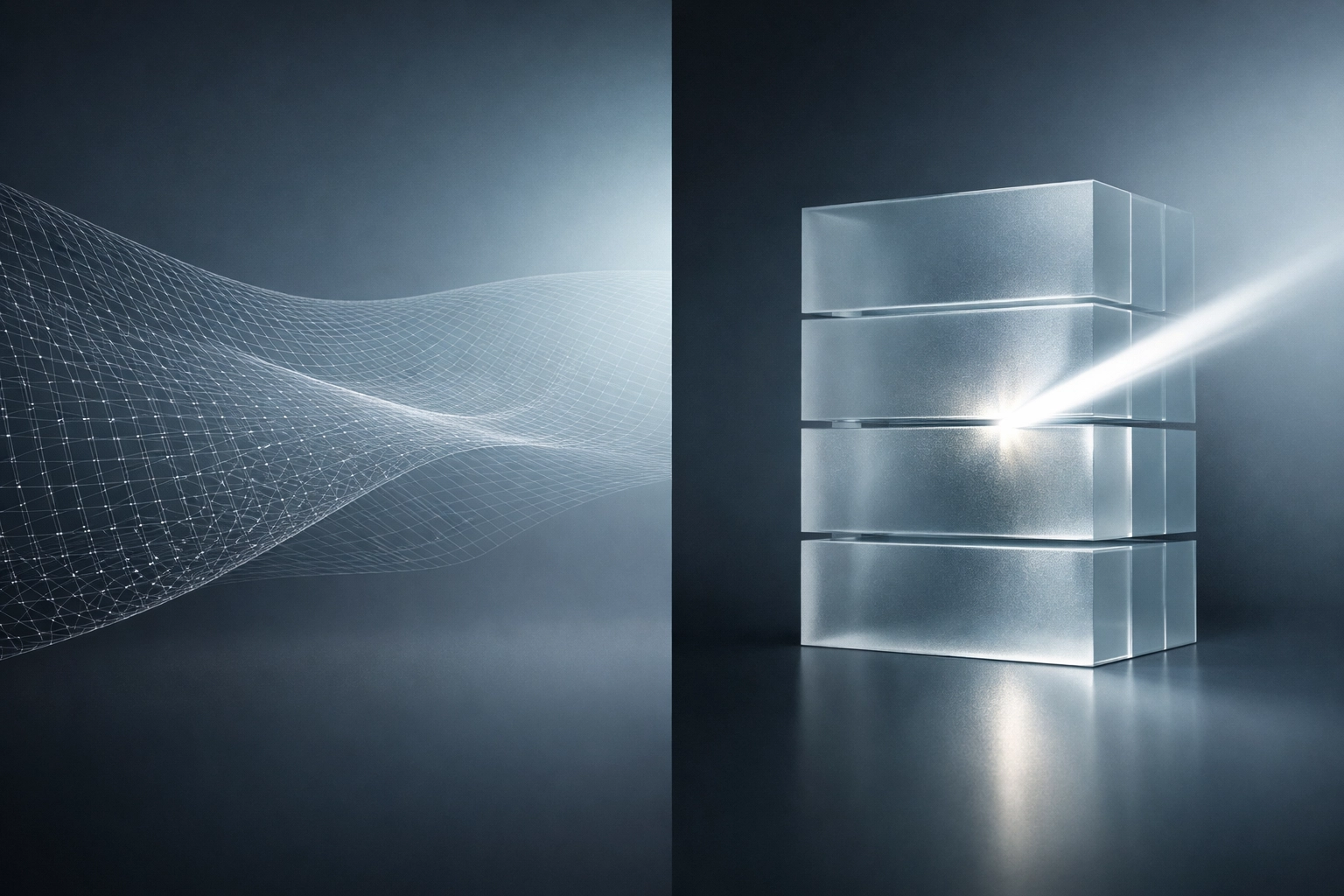 Visualizing the strategic difference between broad vulnerability scanning and deep penetration testing.