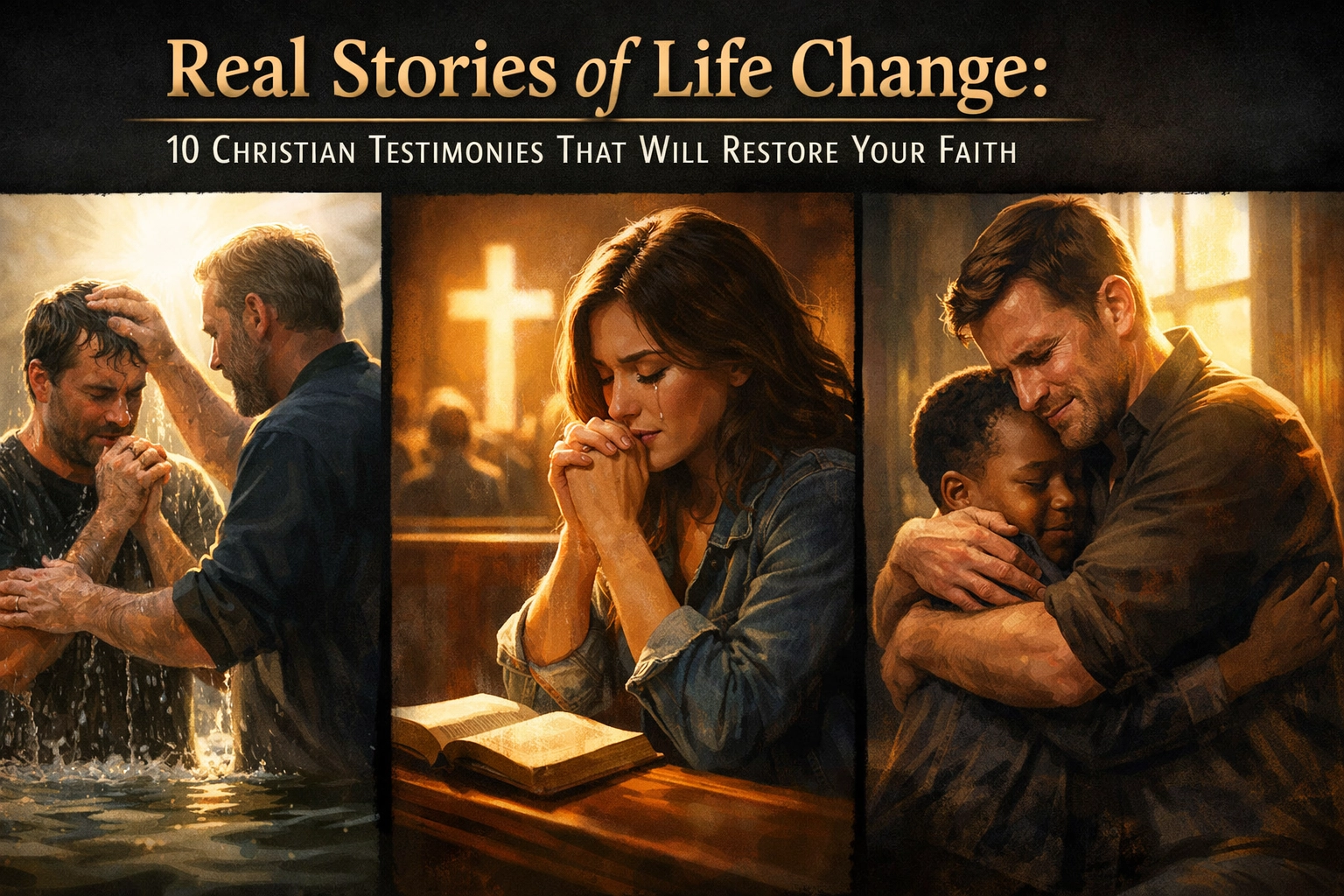 [HERO] Real Stories of Life Change: 10 Christian Testimonies That Will Restore Your Faith