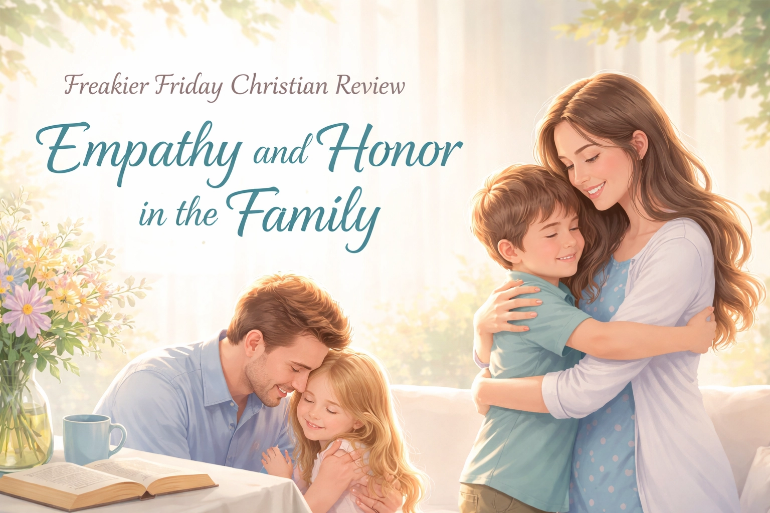 Twenty-two years after the original Freaky Friday  charmed audiences with its body-swapping chaos, Lindsay Lohan and Jamie Lee Curtis are back in Freakier Friday . But this time, the stakes are higher, the family is bigger, and the lessons hit even closer to home. If you're a parent wondering whether this sequel deserves a spot on your family movie night list, you're in the right place. This Freakier Friday review breaks down everything Christian families need to know, the good, the cautionary, and the conversation-worthy. Let's dive in.  What's the Story This Time?  Freakier Friday  picks up with Anna (Lindsay Lohan) now a grown woman with her own family, including a teenage stepdaughter named Harper. Meanwhile, Tess (Jamie Lee Curtis) is navigating the joys and challenges of being a grandmother and watching her daughter face the same generational tensions she once experienced. When a magical twist causes multiple family members to swap bodies this time around, everyone is forced to see life through someone else's eyes, literally. Anna walks in her stepdaughter's shoes, teenagers experience adulthood, and Tess gains fresh perspective on her daughter's parenting struggles. It's a setup ripe for comedy, but the film doesn't stop at laughs. At its core, Freakier Friday  asks a question every family should wrestle with: Do we truly understand the people we live with?  Empathy as a Spiritual Practice  Here's where the Christian family movie review lens becomes really valuable. The concept of empathy isn't just a nice psychological idea, it's deeply biblical. Romans 12:15 tells us to "rejoice with those who rejoice; mourn with those who mourn." Philippians 2:4 encourages us to "look not only to your own interests, but also to the interests of others." These verses call us to step outside our own perspective and genuinely care about what others are experiencing. Freakier Friday  dramatizes this principle in a fantastical way. When Anna literally becomes her stepdaughter Harper, she can no longer dismiss the girl's feelings as "teenage drama." She feels the pressure, the insecurity, and the desperate need for acceptance firsthand. And when Harper experiences Anna's world, she discovers the weight of adult responsibility and the depth of her stepmother's love. This is empathy in action, messy, uncomfortable, and transformative. For Christian families, this opens up rich territory for discussion. How often do we assume we understand our children, our parents, or our spouses without really listening? The film suggests that true understanding requires intentional effort, and sometimes, a little supernatural intervention doesn't hurt either.  Honor Your Father and Mother (Even When It's Hard)  One of the Ten Commandments that often gets glossed over in family movies is the call to honor our parents. It's easy to depict parents as clueless obstacles or out-of-touch authority figures. Thankfully, Freakier Friday  takes a different approach. While the film doesn't shy away from showing conflict between generations, it ultimately lands on mutual respect and appreciation. Tess isn't portrayed as a perfect grandmother, and Anna isn't a flawless mother. They make mistakes. They misunderstand each other. But through the body-swap chaos, they discover how to communicate their feelings and find common ground. The movie reinforces that honoring our parents, and by extension, our elders, doesn't mean pretending they're perfect. It means recognizing their sacrifices, acknowledging their humanity, and choosing grace over resentment. For younger viewers, this is a crucial message. And for parents watching alongside their kids, it's a gentle reminder that we, too, could stand to extend more grace to those who raised us.  Sacrificial Love on Display  Perhaps the most resonant Christian theme in Freakier Friday  is sacrificial love. Throughout the film, characters repeatedly choose to put others' needs above their own comfort or desires. Anna learns that loving Harper means more than providing for her physical needs, it means being emotionally present, even when it's exhausting. Harper discovers that her stepmother's boundaries come from a place of care, not control. And Tess models what it looks like to support your adult children without overstepping. This echoes the self-giving love we see modeled by Christ. John 15:13 reminds us, "Greater love has no one than this: to lay down one's life for one's friends." While nobody literally dies in this family comedy, the characters do lay down their pride, their assumptions, and their comfort for the sake of relationship. That's a powerful lesson for families of all ages.  Content Considerations for Parents  No Christian family movie review would be complete without addressing content concerns. Here's what parents should know before pressing play: Language:  The film contains some mild language and a few instances of crude humor. Nothing extreme, but sensitive families may want to preview certain scenes. Body Humor:  As with any body-swap comedy, expect some jokes about characters adjusting to unfamiliar bodies. The humor stays relatively tame but does lean into physical comedy. Magical Elements:  The body-swapping is triggered by a magical occurrence. Some Christian families prefer to avoid fantasy elements that involve spells or unexplained supernatural forces. If this is a concern for your household, it's worth noting that the magic serves purely as a plot device to teach relational lessons, it's not glorified or presented as something to pursue. Grief and Loss:  The film addresses Anna's grief over her father's death, which originally occurred before the events of the first movie. This emotional thread adds depth but may be sensitive for children who have experienced loss. Overall, Catholic and Protestant reviewers alike have noted that Freakier Friday  steers clear of major problematic content and delivers positive messages about family harmony. It's generally considered appropriate for a broad audience, though individual family standards will vary.  Discussion Questions for After the Credits Roll  One of the best things about watching movies as a family is the conversations they spark. Here are some questions to explore after your Freakier Friday  viewing: These conversations can turn a fun movie night into a meaningful moment of connection and growth.  The Verdict: Is Freakier Friday Worth Your Family's Time?  If you're looking for a lighthearted film that reinforces Christian values like empathy, honor, sacrificial love, and reconciliation, Freakier Friday  delivers. Lindsay Lohan and Jamie Lee Curtis bring warmth and humor to their roles, and the expanded family dynamics give the sequel fresh energy. Is it perfect? No. The magical premise won't appeal to every family, and some of the humor lands better than others. But the heart of the film, learning to truly see and appreciate the people closest to us, is a message worth reinforcing. For a fun movie night with built-in discussion potential, Freakier Friday  earns a solid recommendation. Just be prepared for your kids to ask if they can swap places with you for a day. Trust me, you'll want to say no to that one. Looking for more Christian media reviews and faith-based content recommendations? Explore more at LayneMcDonald.com for resources that help your family navigate entertainment with wisdom and discernment.