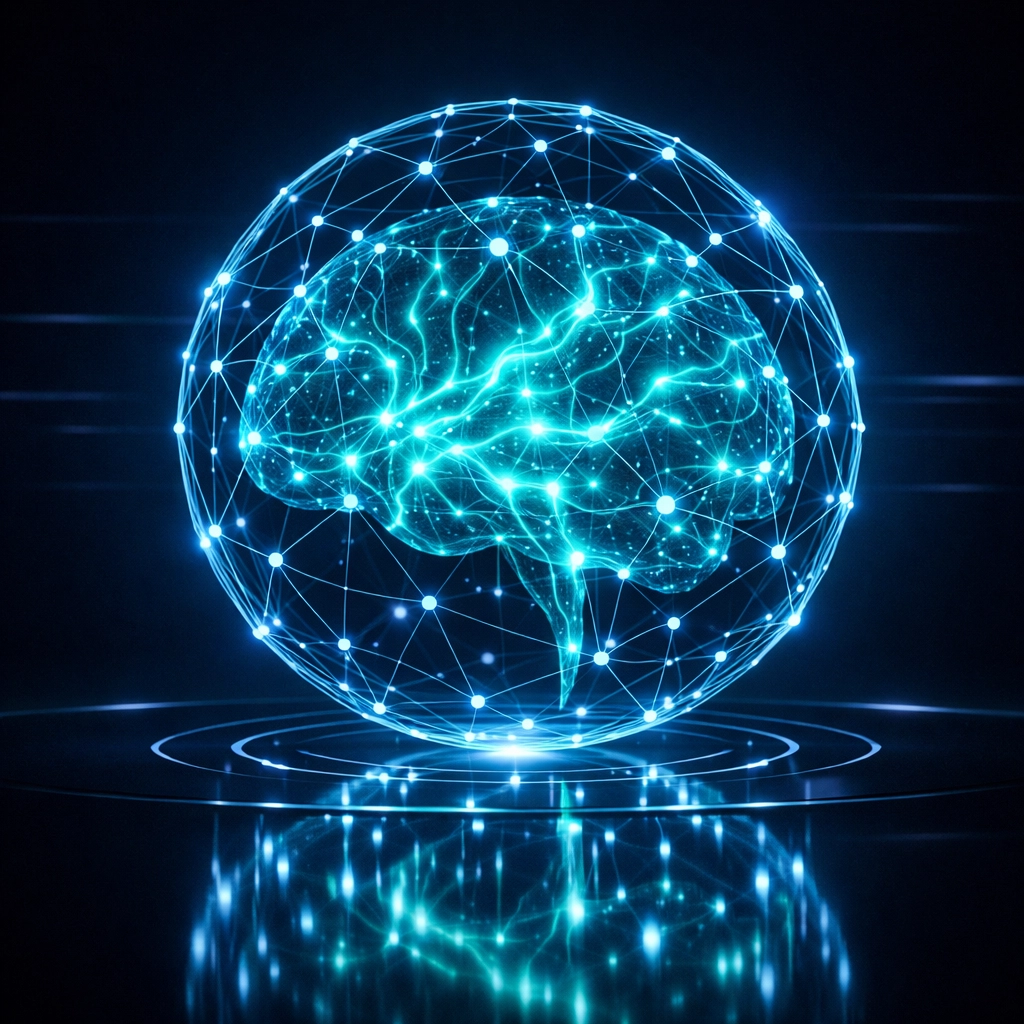 AI neural network mapping complex UI components for automated form discovery.