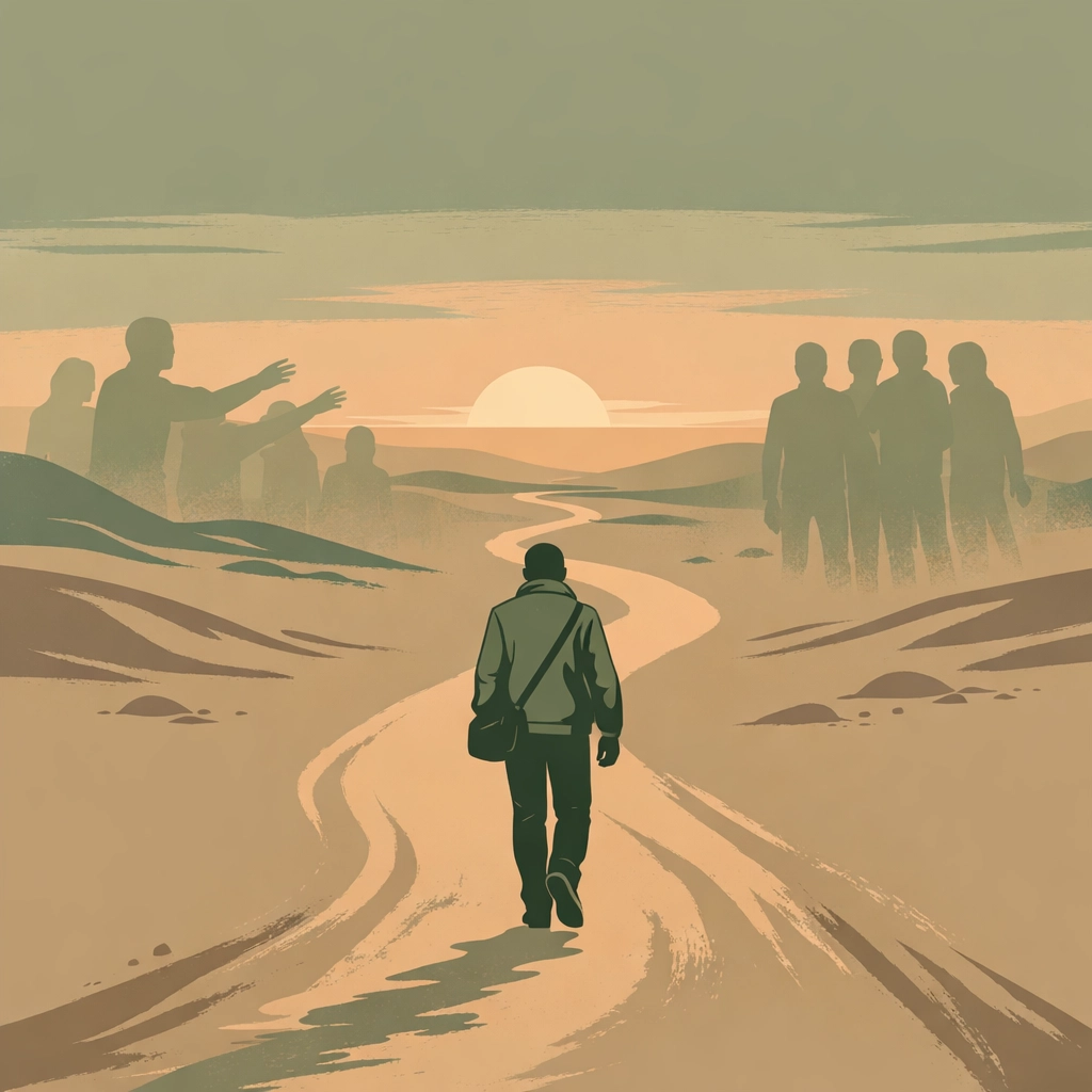 LGBTQ+ activist walks alone across desert after escaping Sudan, leaving community behind