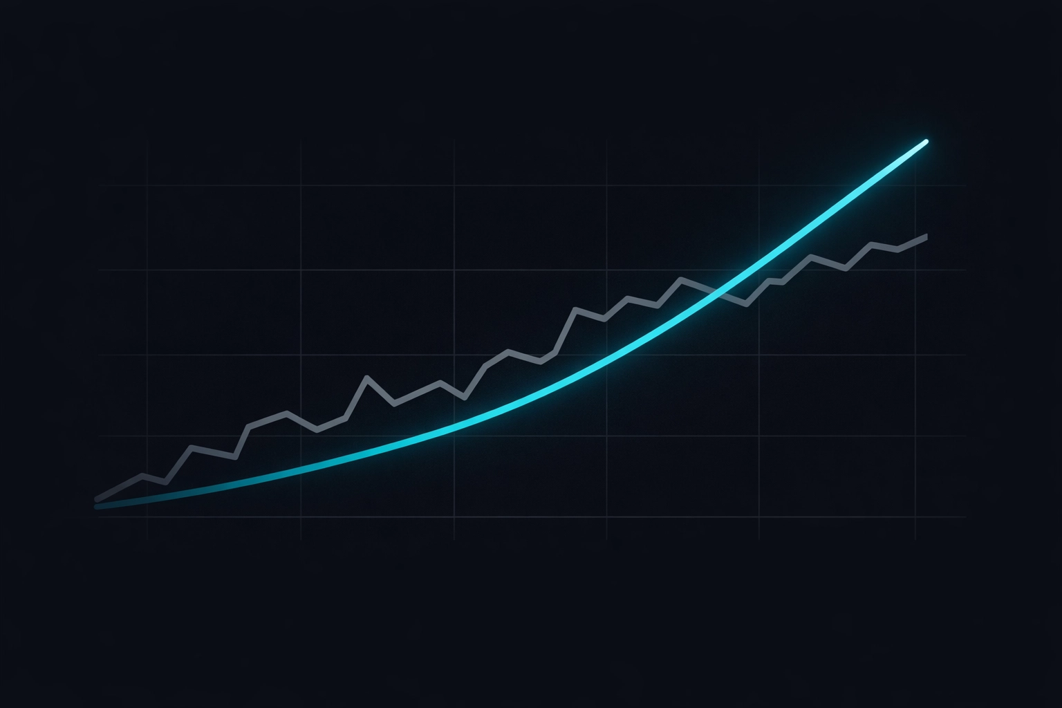 Graph showing the faster ROI and scalability of an AI SDR compared to a traditional freelance SDR.