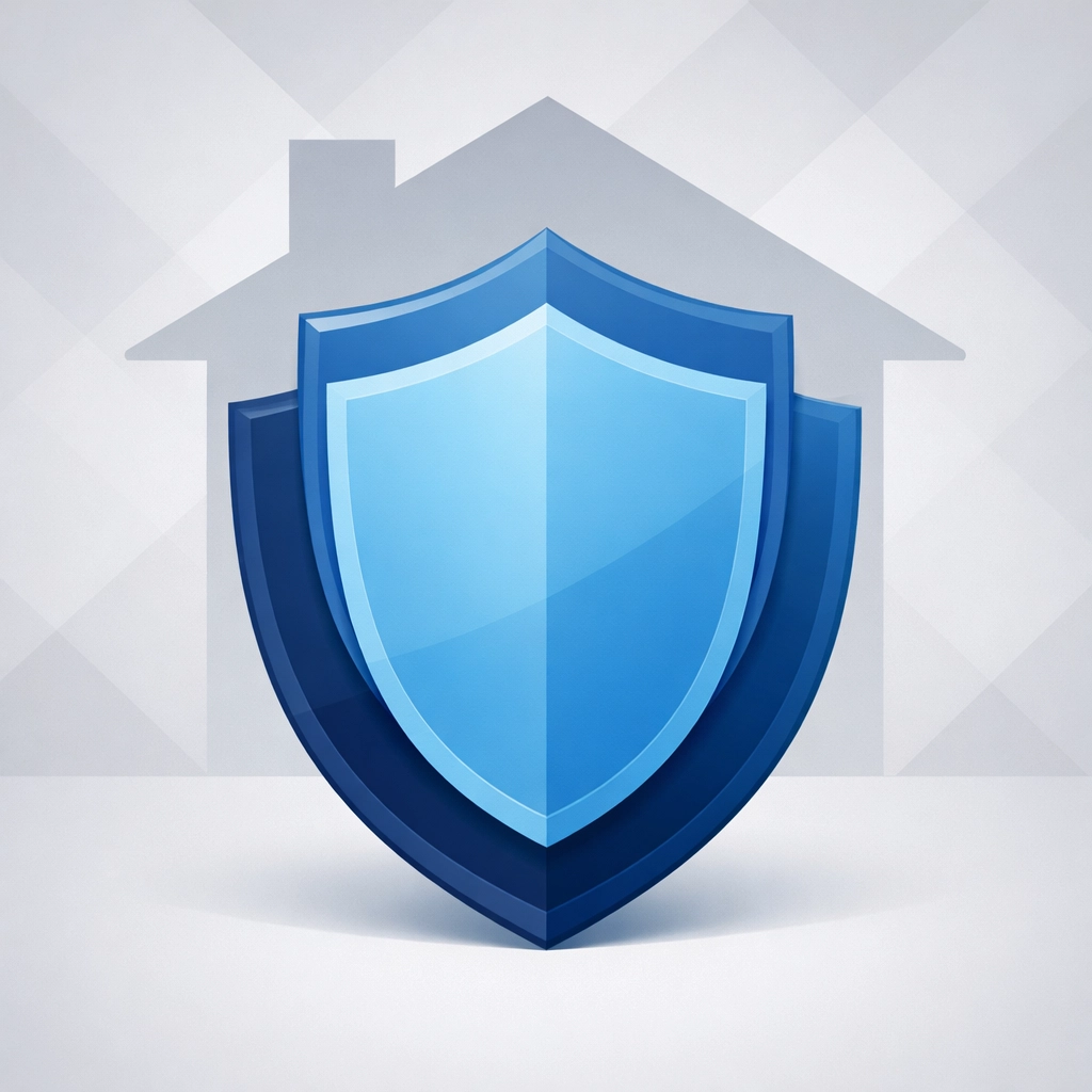 Layered insurance coverage protecting rental property investment with multiple protection levels