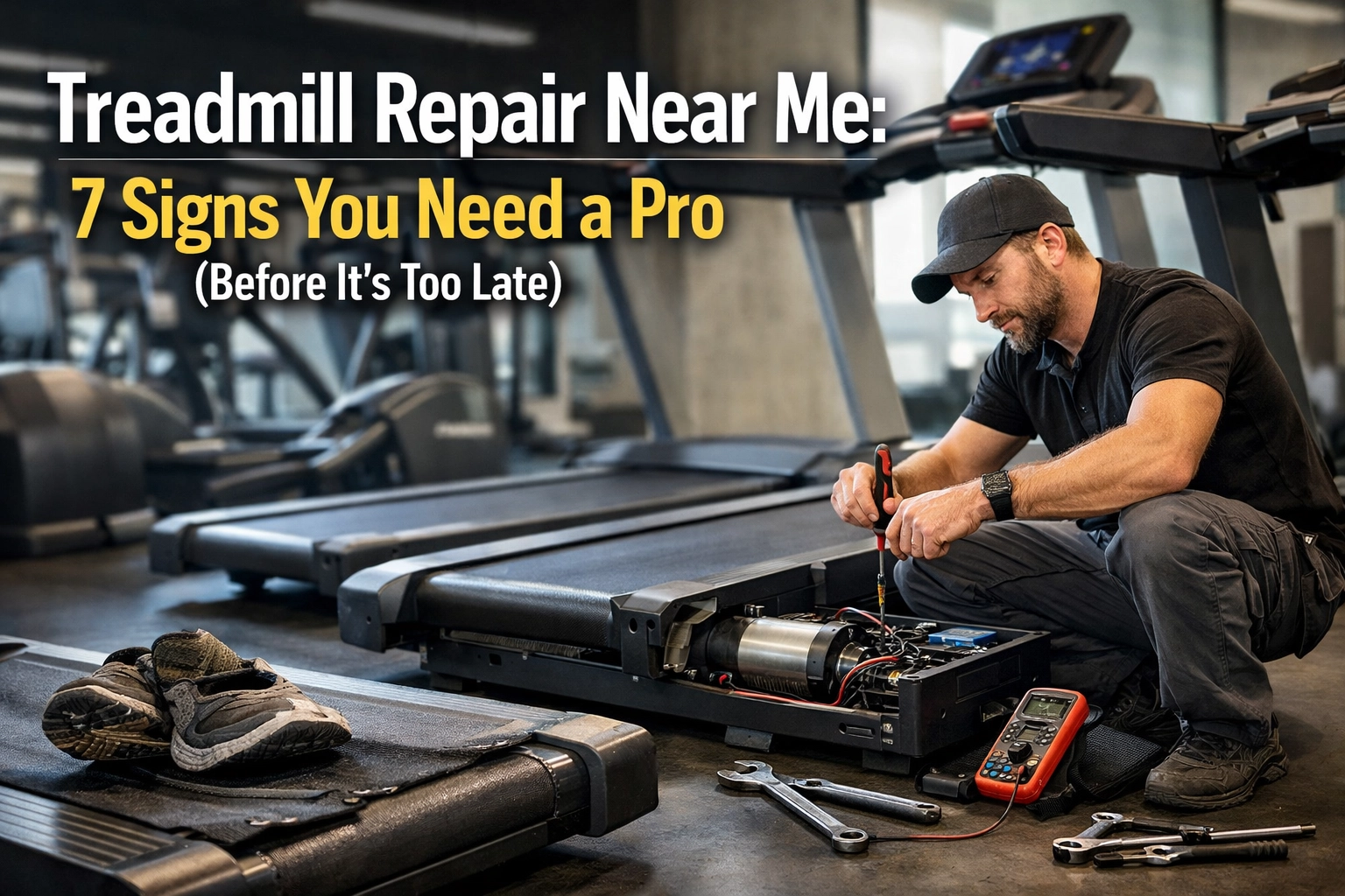 [HERO] Treadmill Repair Near Me: 7 Signs You Need a Pro (Before It's Too Late)