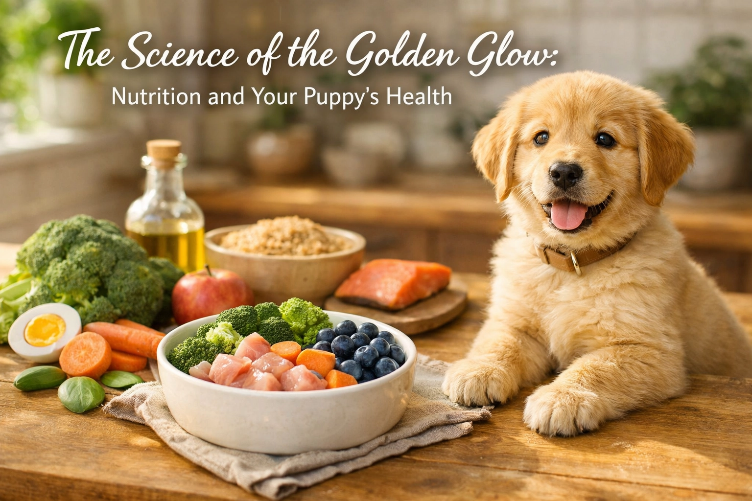 [HERO] The Science of the Golden Glow: Nutrition and Your Puppy