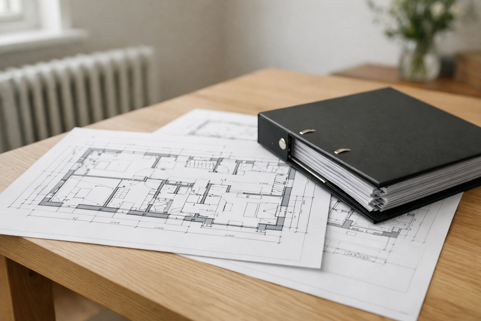 Detailed architectural floor plans and project specifications for a professional Chingford home extension quote.