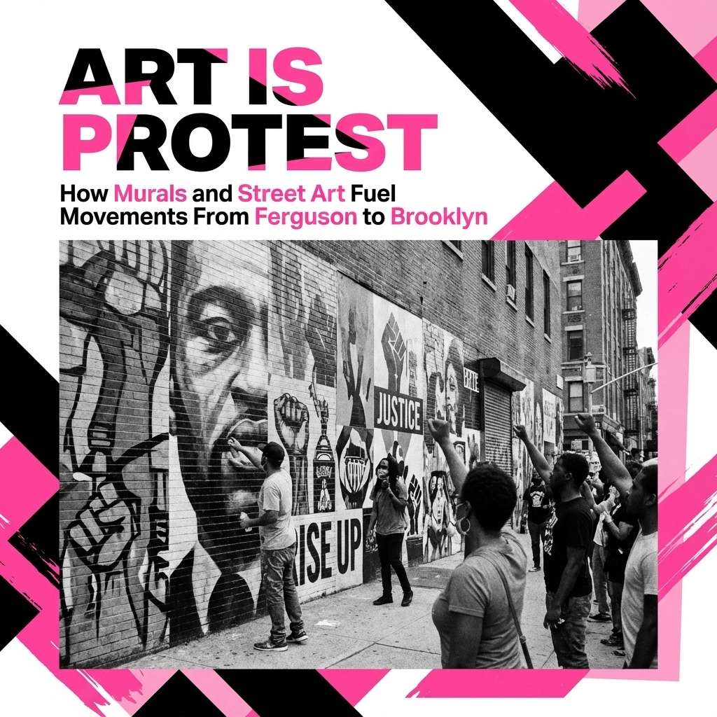 Art is Protest: How Murals and Street Art Fuel Movements From Ferguson to Brooklyn