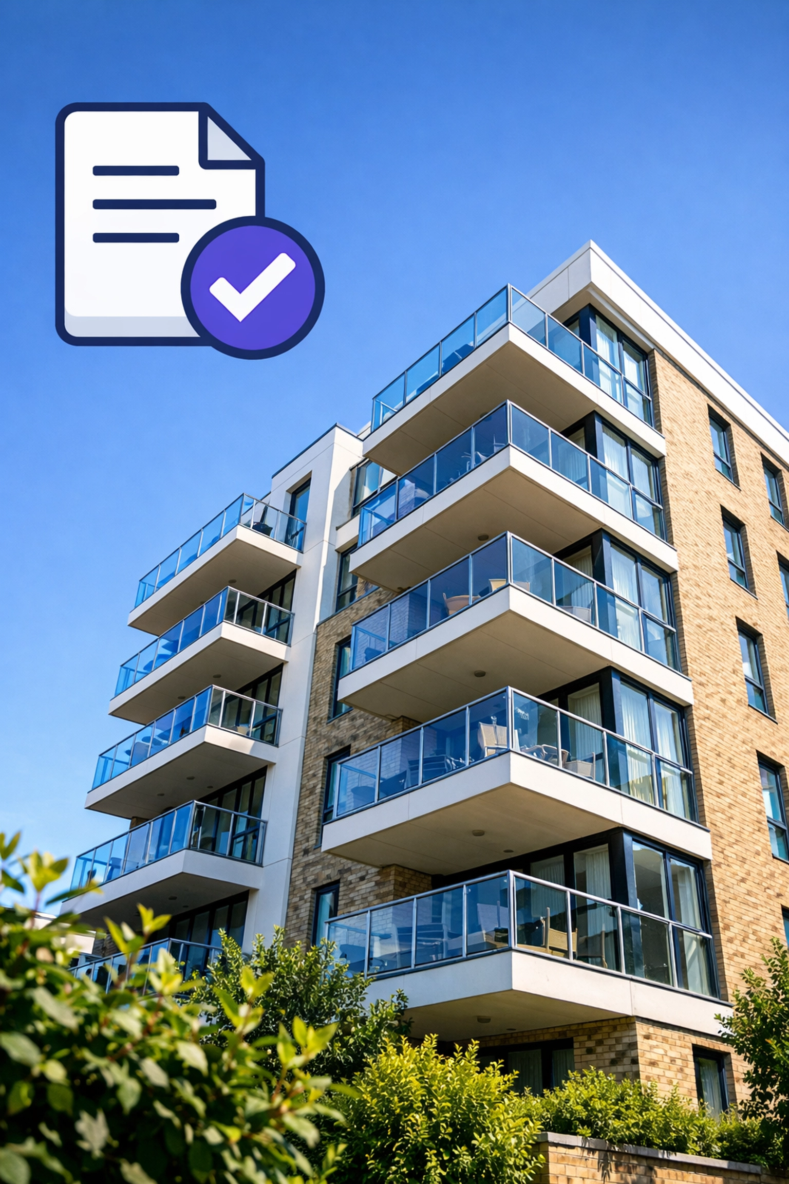 Modern residential block in Essex representing fire risk assessment compliance and legal safety.
