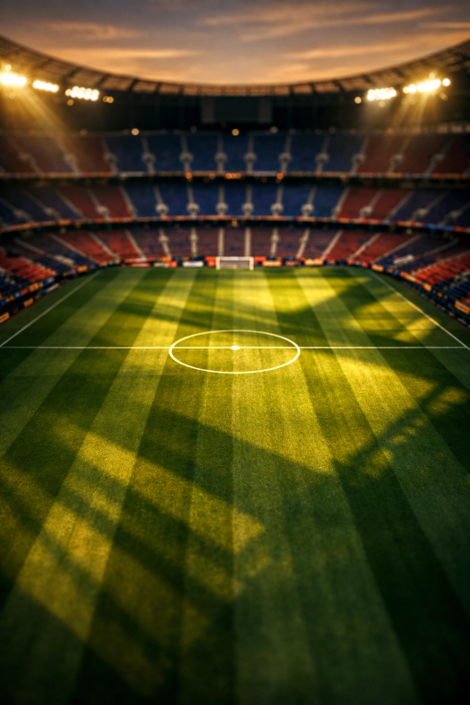 Fußballstadion Bundesliga Flutlicht für Sportwetten-Analyse Leverkusen Stuttgart