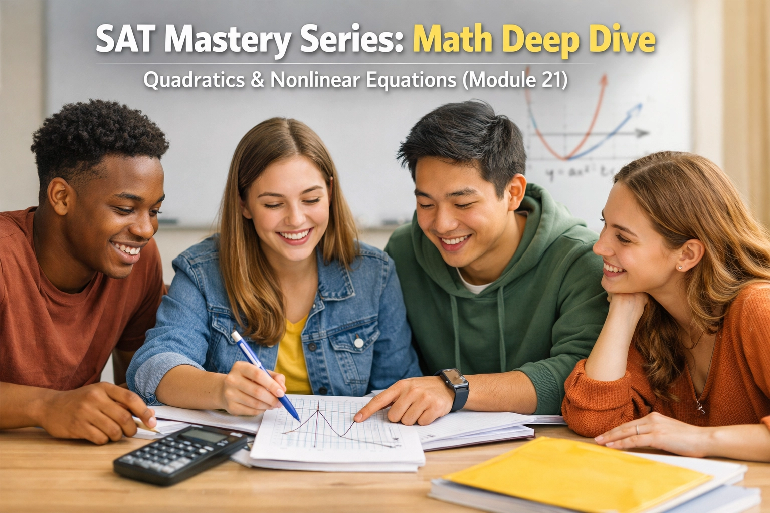 [HERO] SAT Mastery Series: Math Deep Dive – Quadratics & Nonlinear Equations (Module 21)