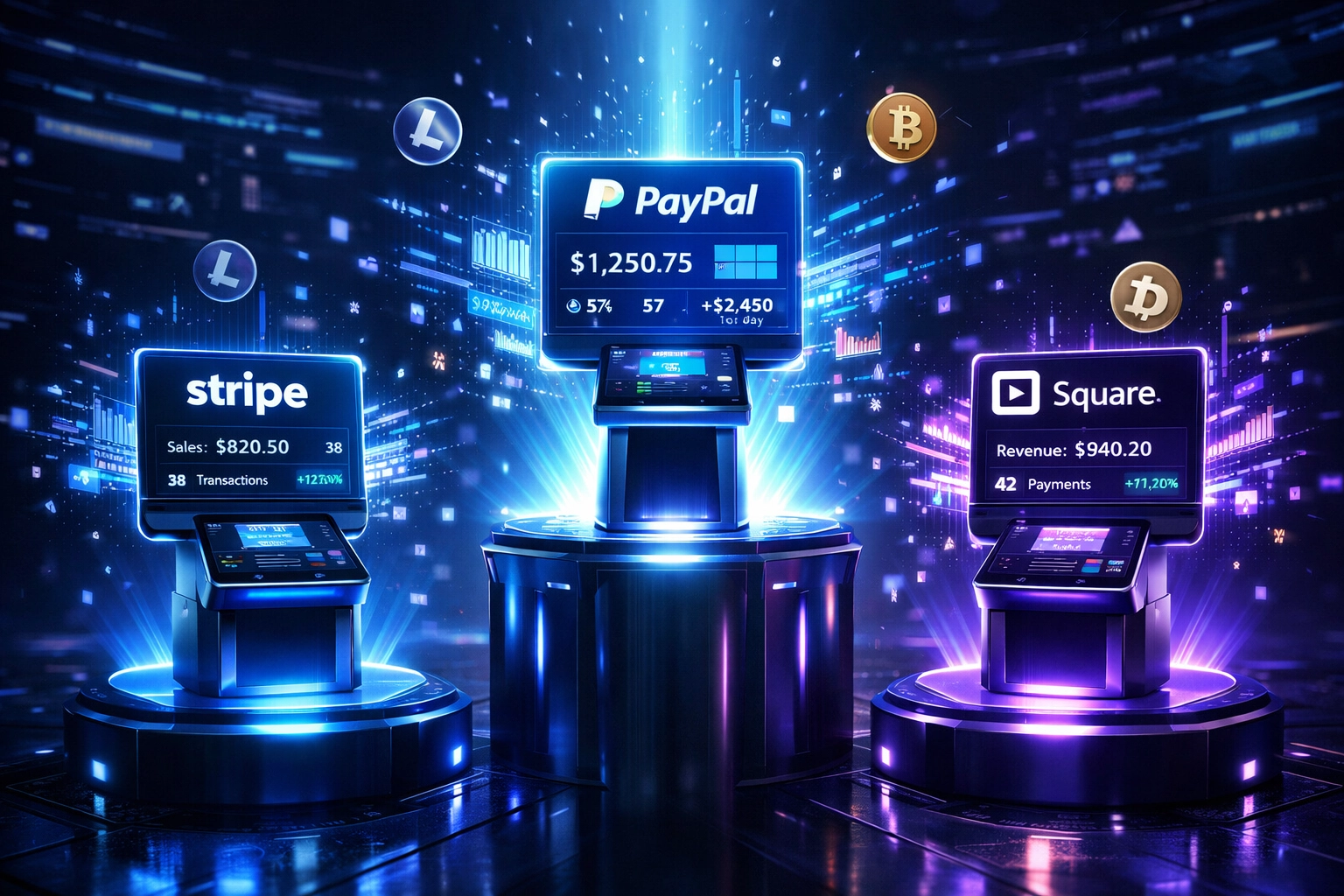 Web3 payment gateway comparison showing Larecoin advantages over NOWPayments and CoinPayments alternatives