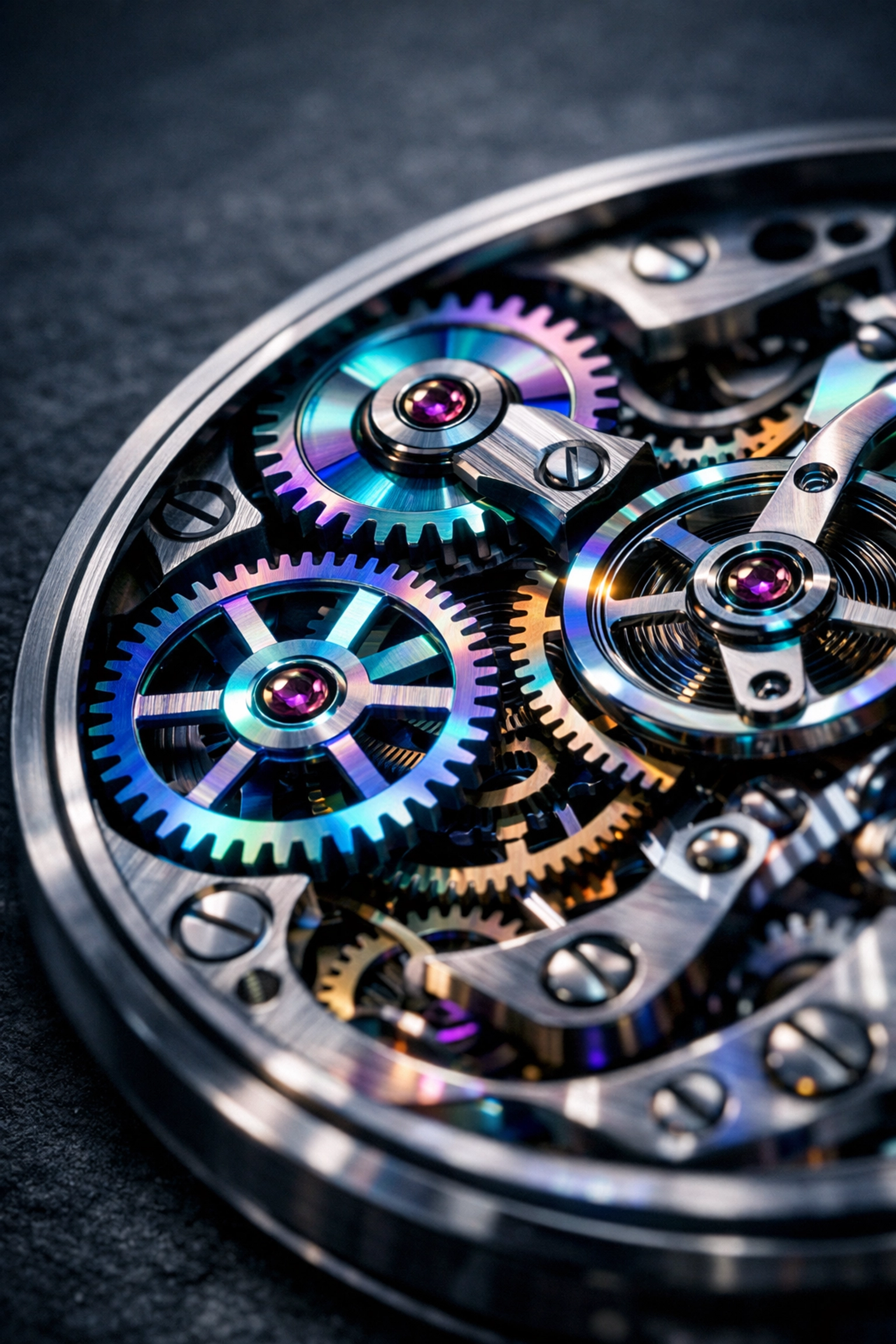 Glowing mechanical gears symbolizing a synchronized 24/7 automated business system for maximum efficiency.