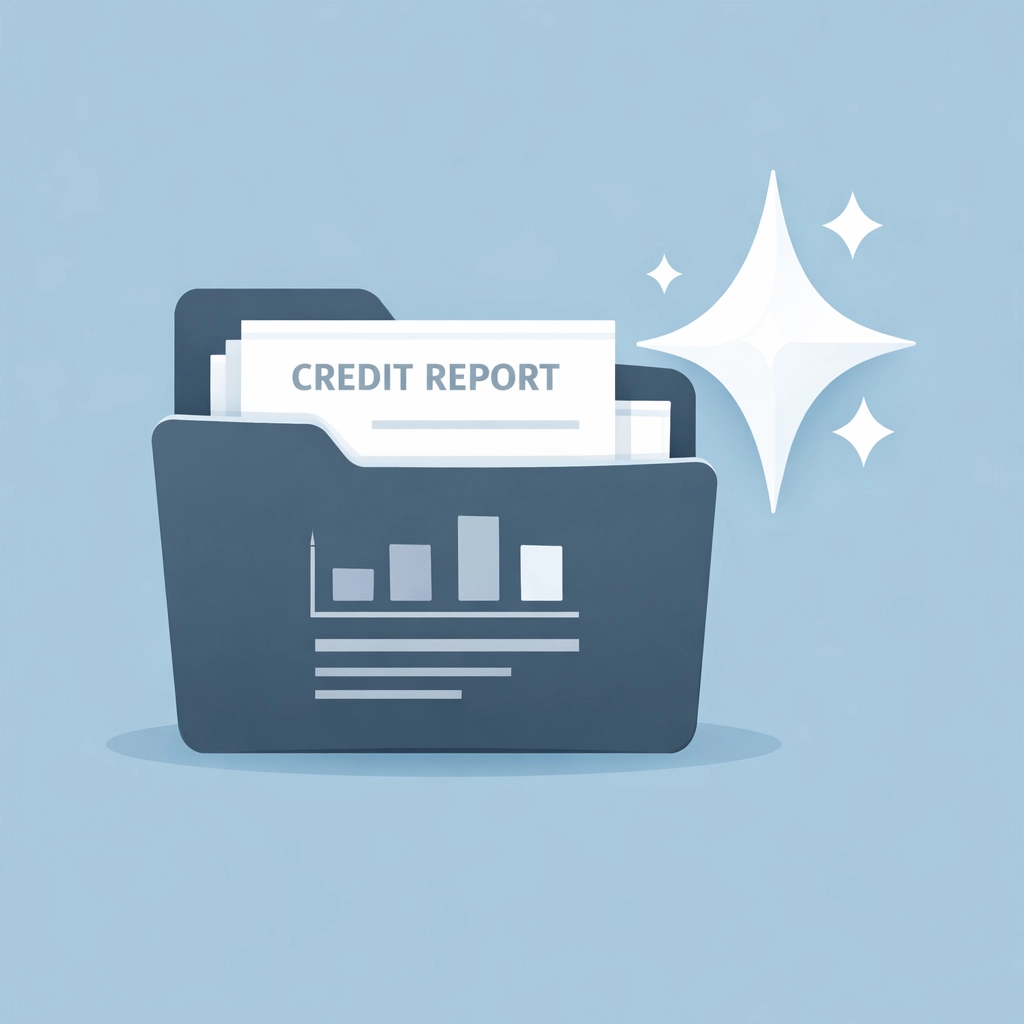 Proceso de reparacion de credito para eliminar cuentas negativas del historial financiero.