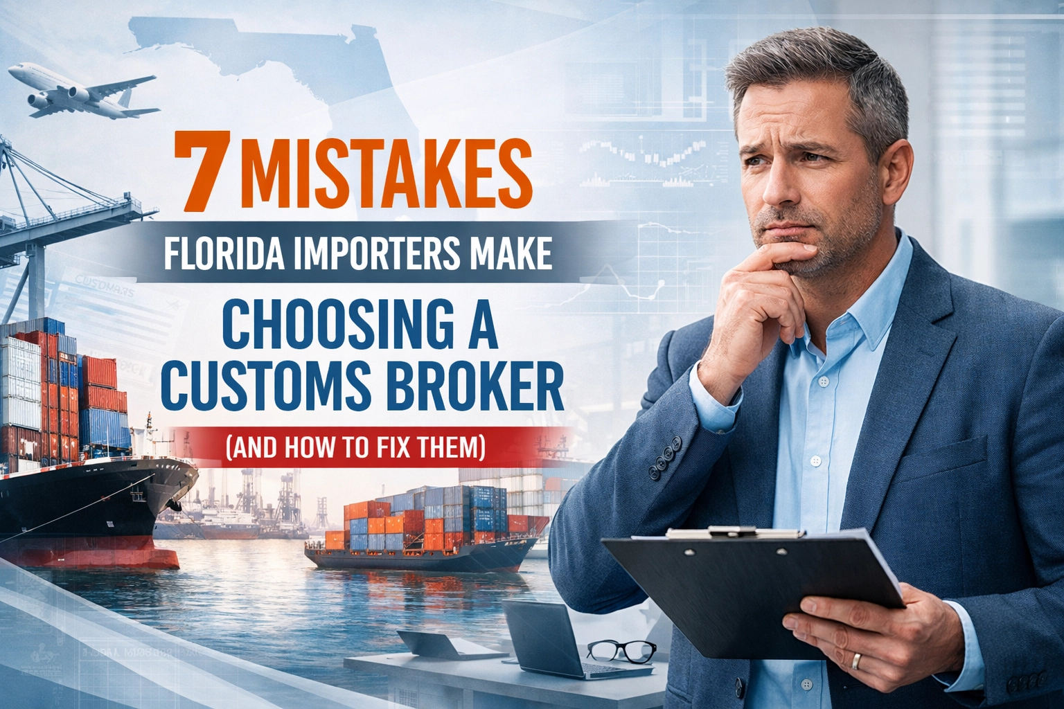 [HERO] 7 Mistakes Florida Importers Make Choosing a Customs Broker (and How to Fix Them)