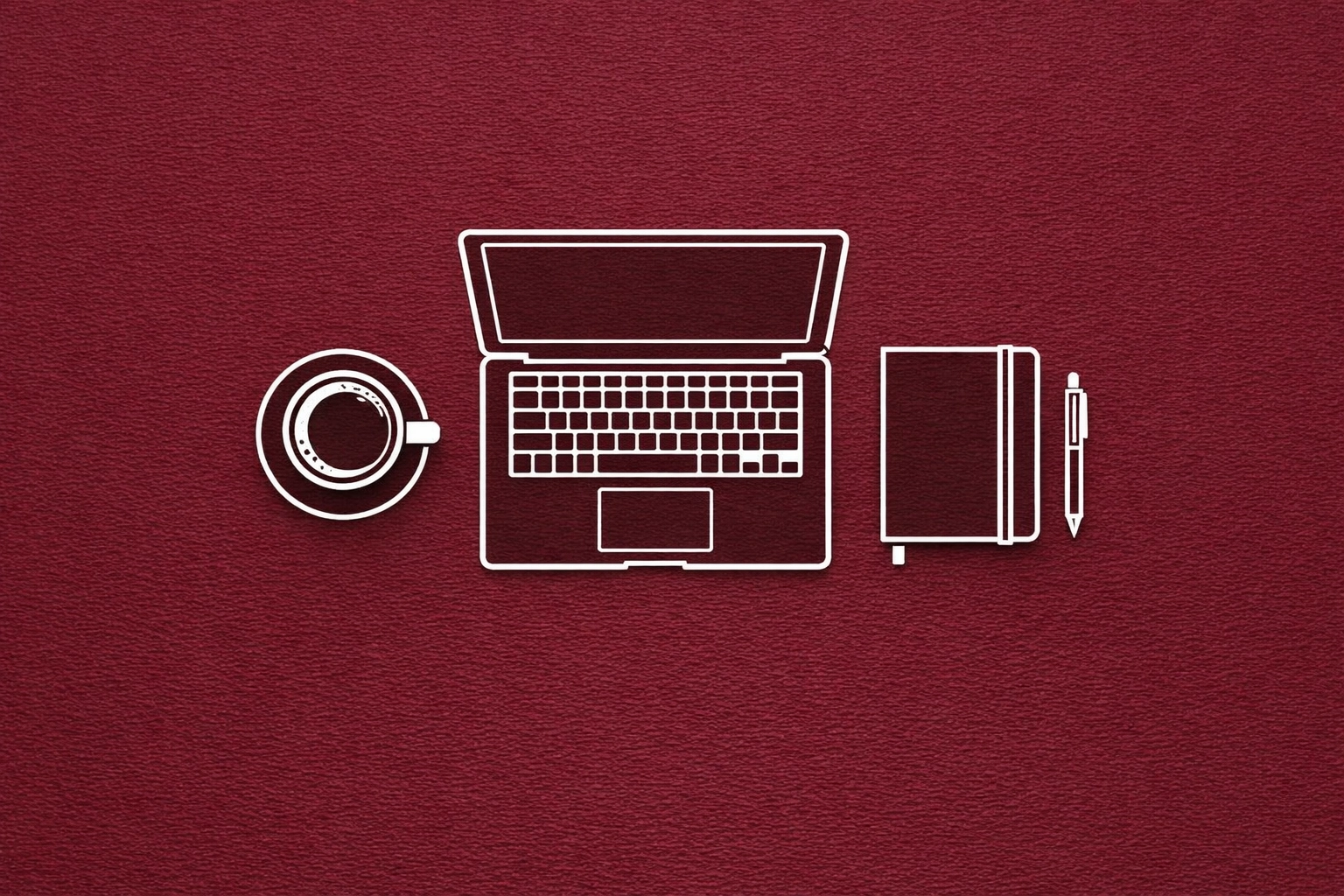 Organized workspace showing agency owner business operations and workflow management