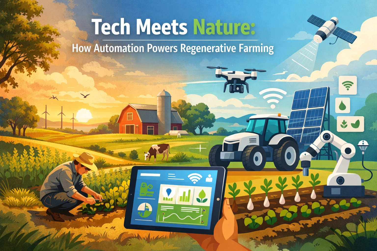 [HERO] Tech Meets Nature: How Automation Powers Regenerative Farming