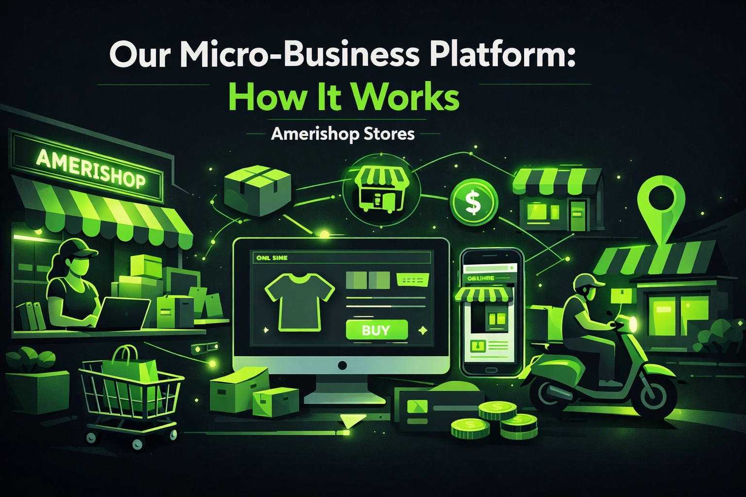 [HERO] Our Micro-Business Platform: How It Works - Amerishop Stores