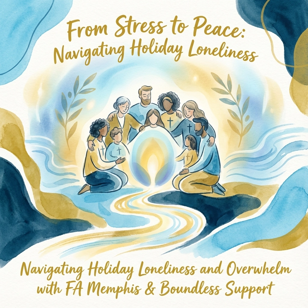 From Stress to Peace: Navigating Holiday Loneliness and Overwhelm with FA Memphis & Boundless Support