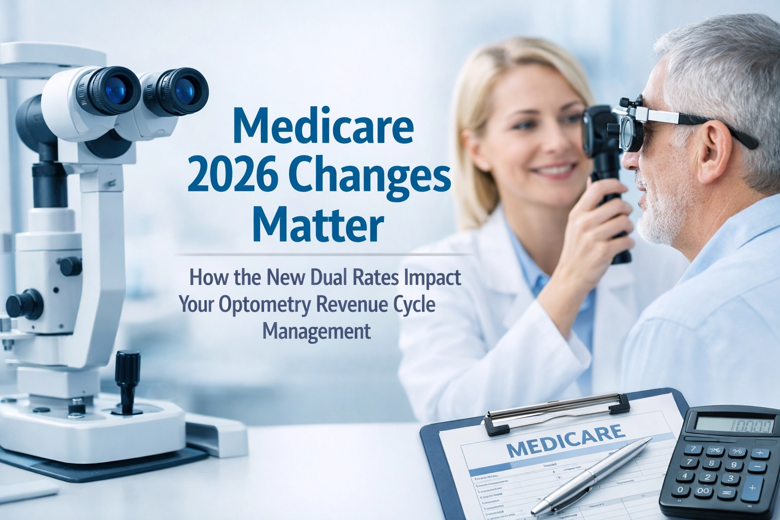 [HERO] Medicare 2026 Changes Matter: How the New Dual Rates Impact Your Optometry Revenue Cycle Management