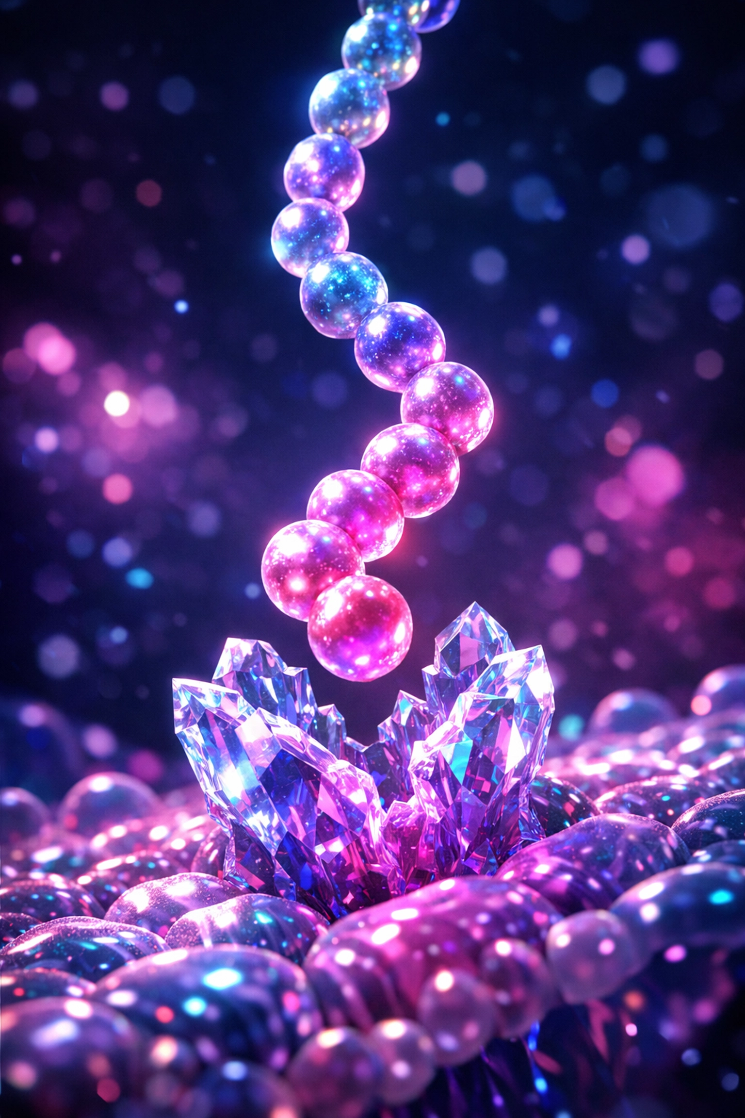 Peptide molecules signaling a cellular receptor to trigger growth hormone and collagen production.