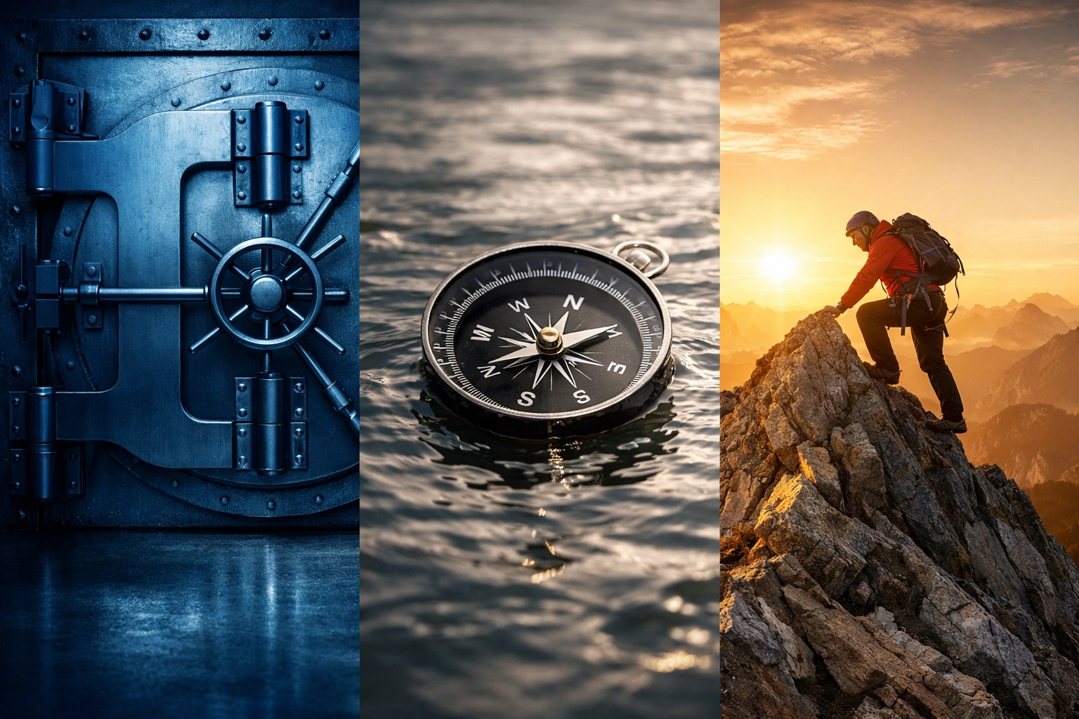 Three investment strategies: downside protection, uncorrelated returns, and upside potential in alternatives